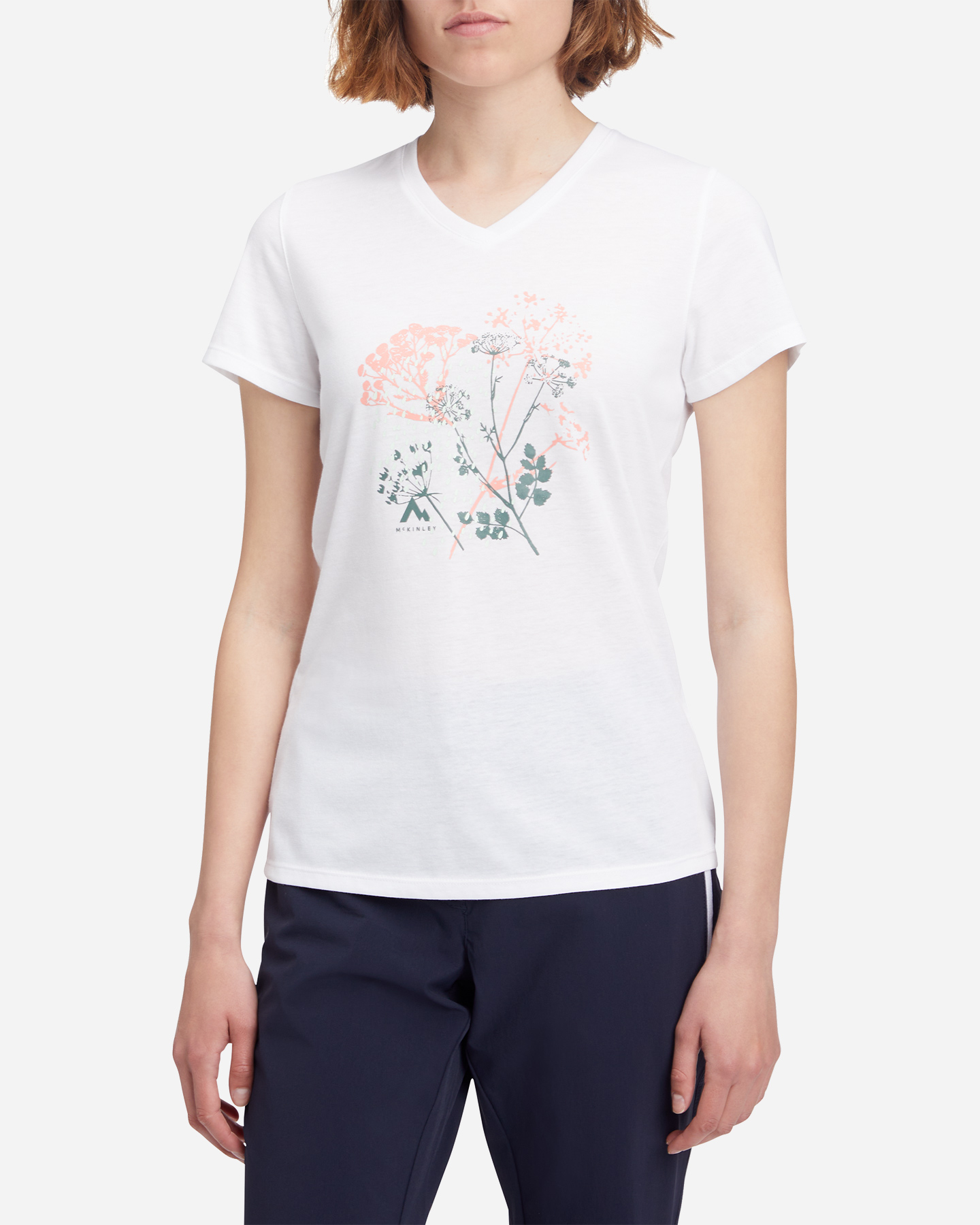 T-shirt MCKINLEY NATA W - Bianco - 1 | Cisalfa Sport