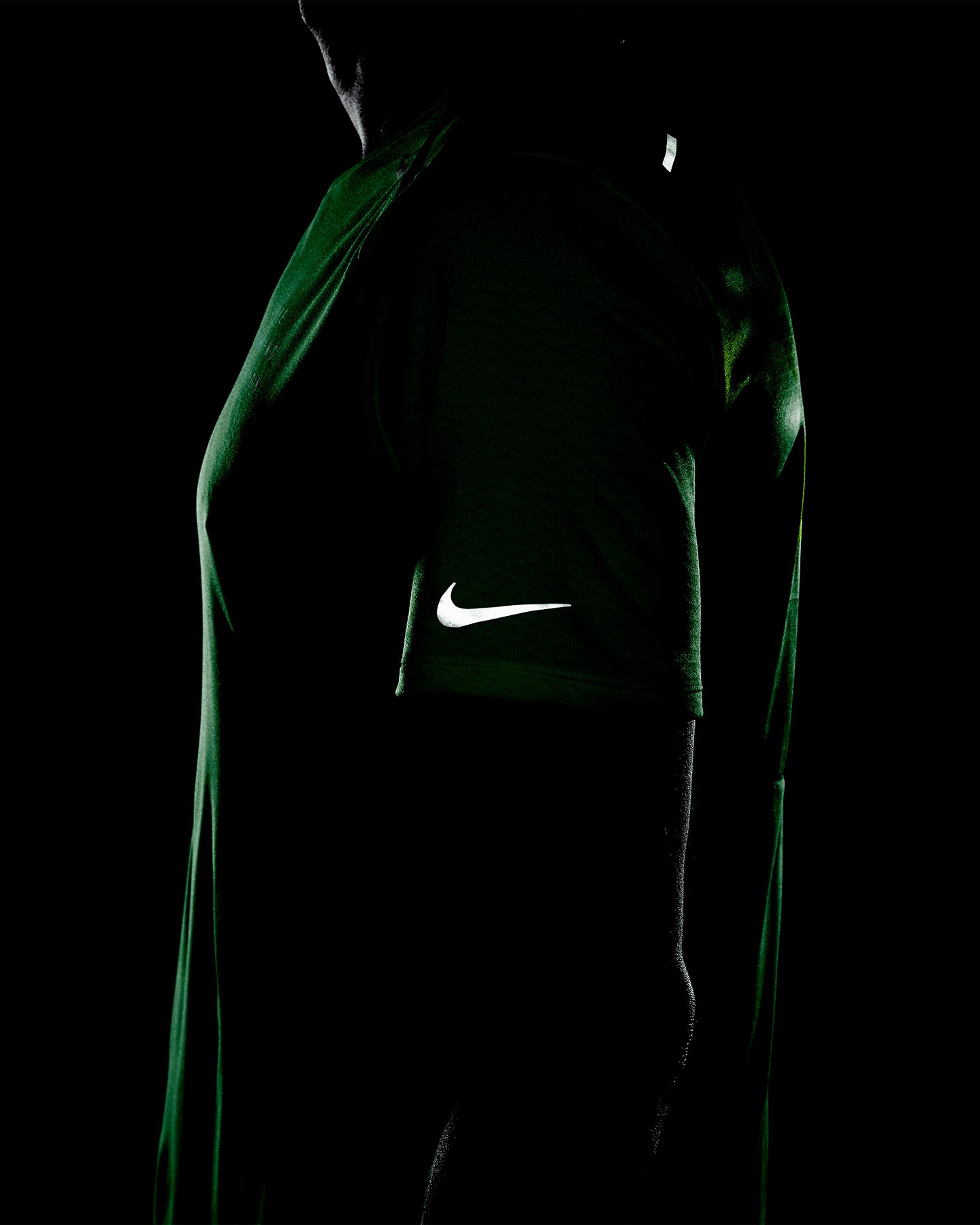 T-shirt running NIKE DRI FIT RUN DIVISION RISE 365 M - Verde - 4 | Cisalfa Sport