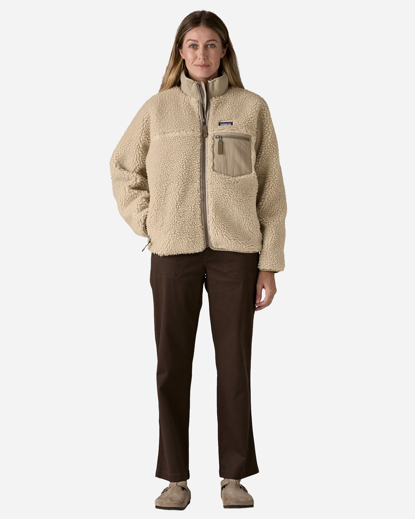 Pile PATAGONIA RETRO-X W - Bianco - 3 | Cisalfa Sport