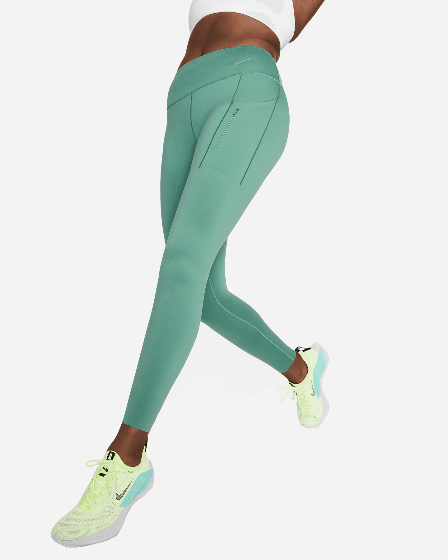 Leggings NIKE POLY GO W - Verde - 0 | Cisalfa Sport
