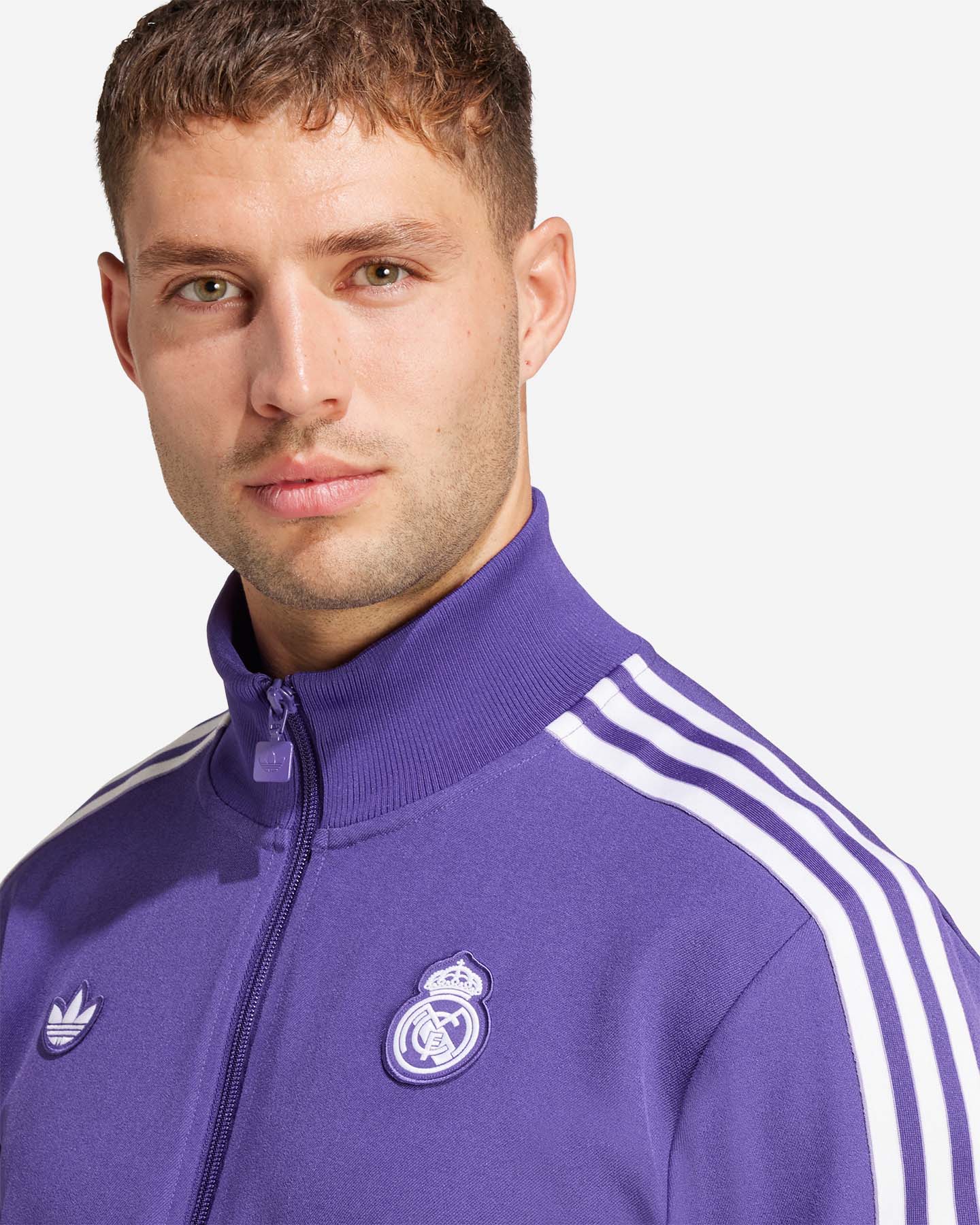 Abbigliamento calcio ufficiale ADIDAS REAL MADRID ICON M - Viola - 5 | Cisalfa Sport