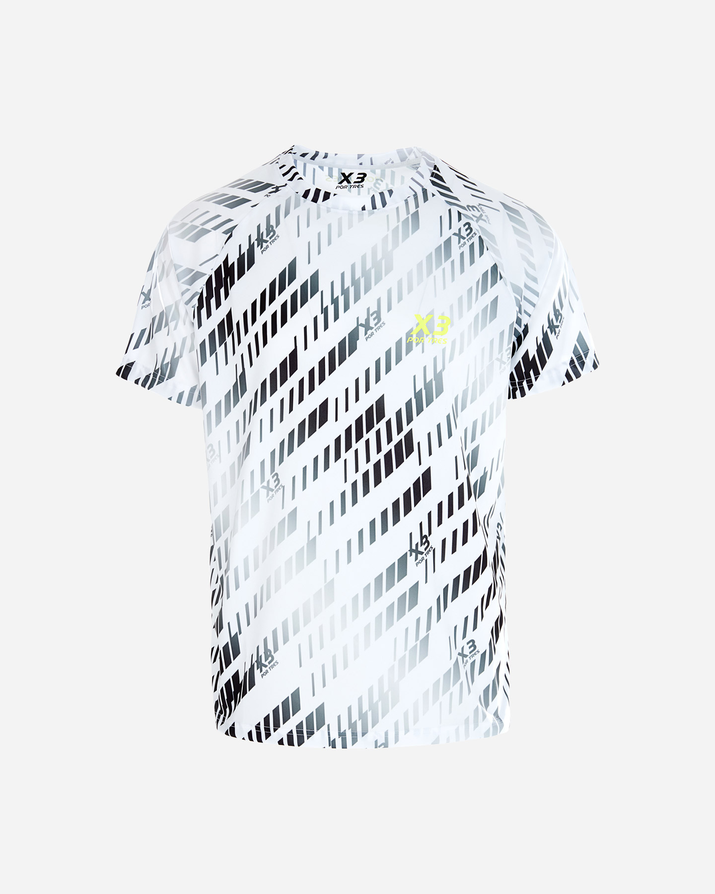T-shirt tennis X3 POR TRES MARBELLA M - Bianco - 0 | Cisalfa Sport