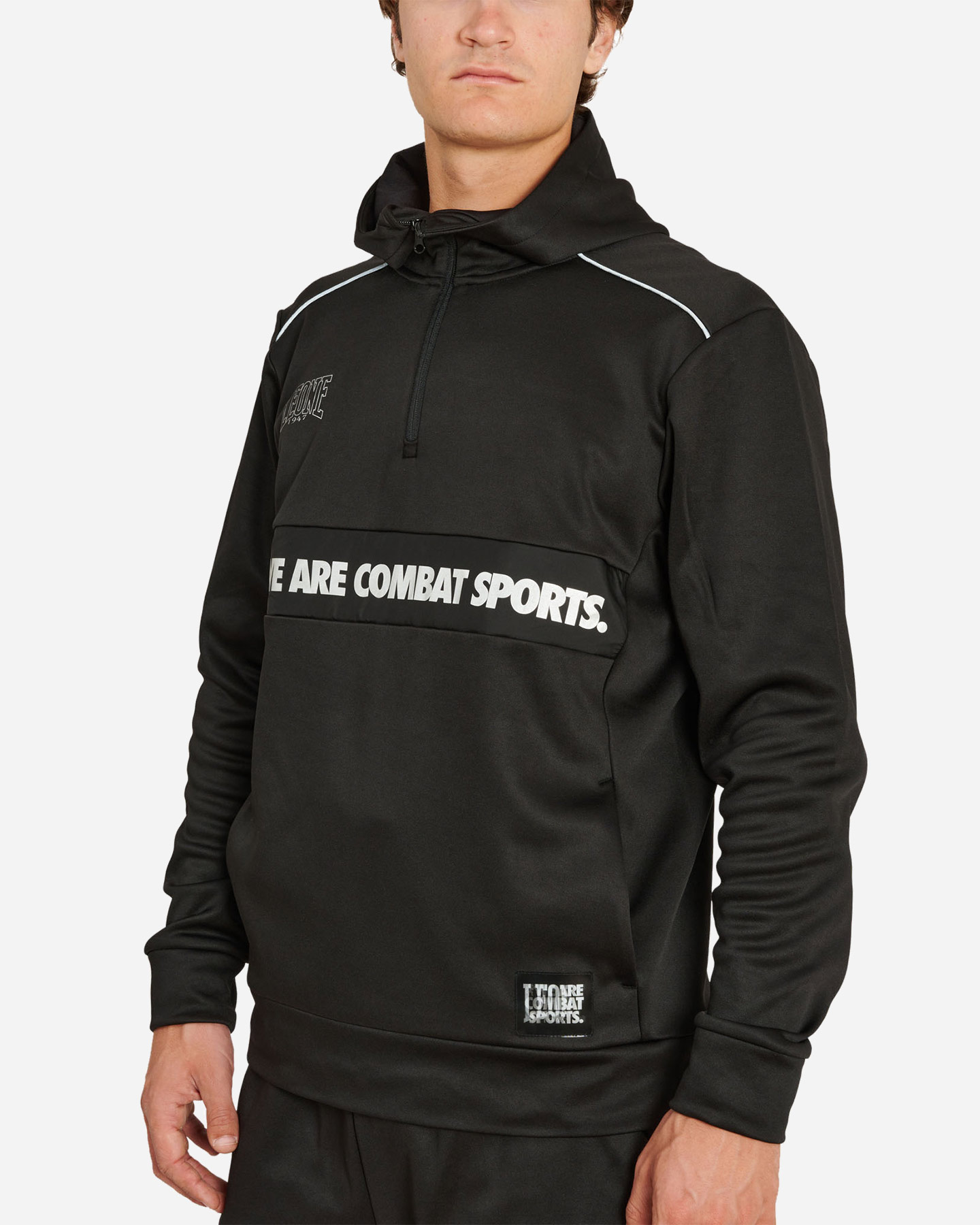 Felpa training LEONE OUTLINE  - Nero - 2 | Cisalfa Sport