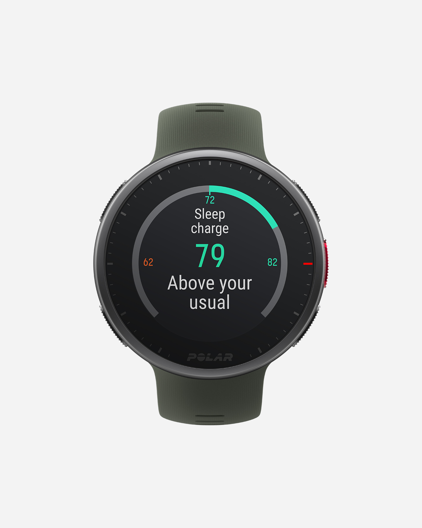 Orologio multifunzione POLAR VANTAGE V2 M/L HR  - Verde - 2 | Cisalfa Sport