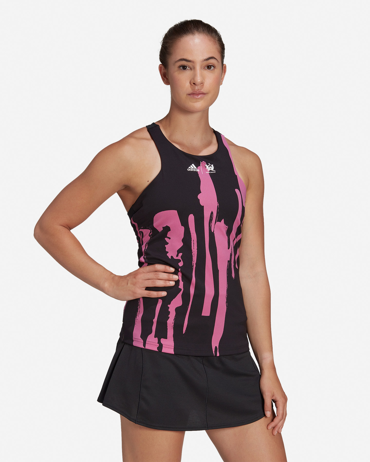 T-shirt tennis ADIDAS NY W - Nero - 2 | Cisalfa Sport