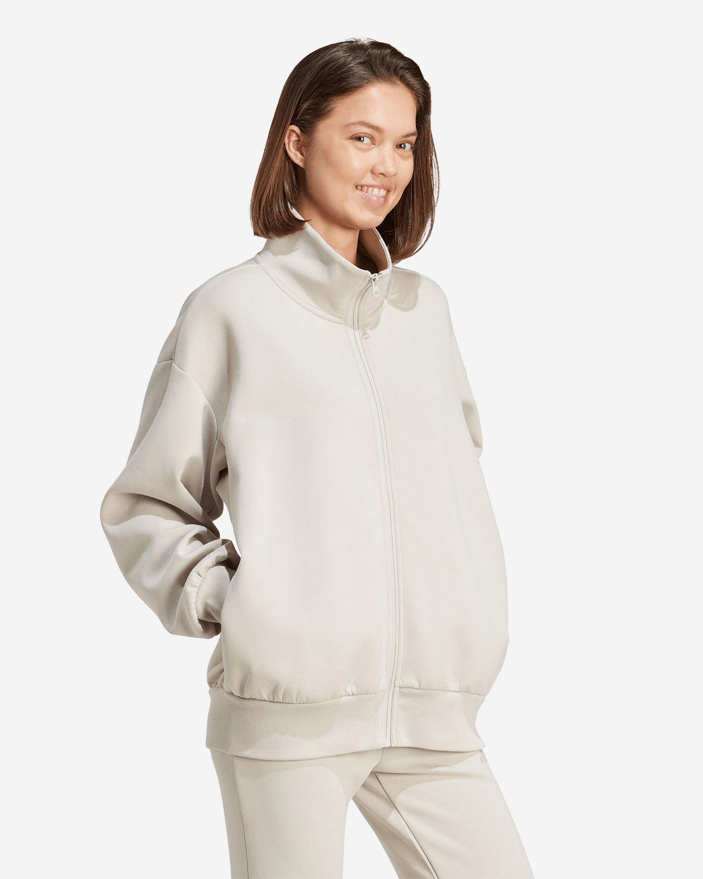 Felpa ADIDAS SZN W - Beige - 3 | Cisalfa Sport