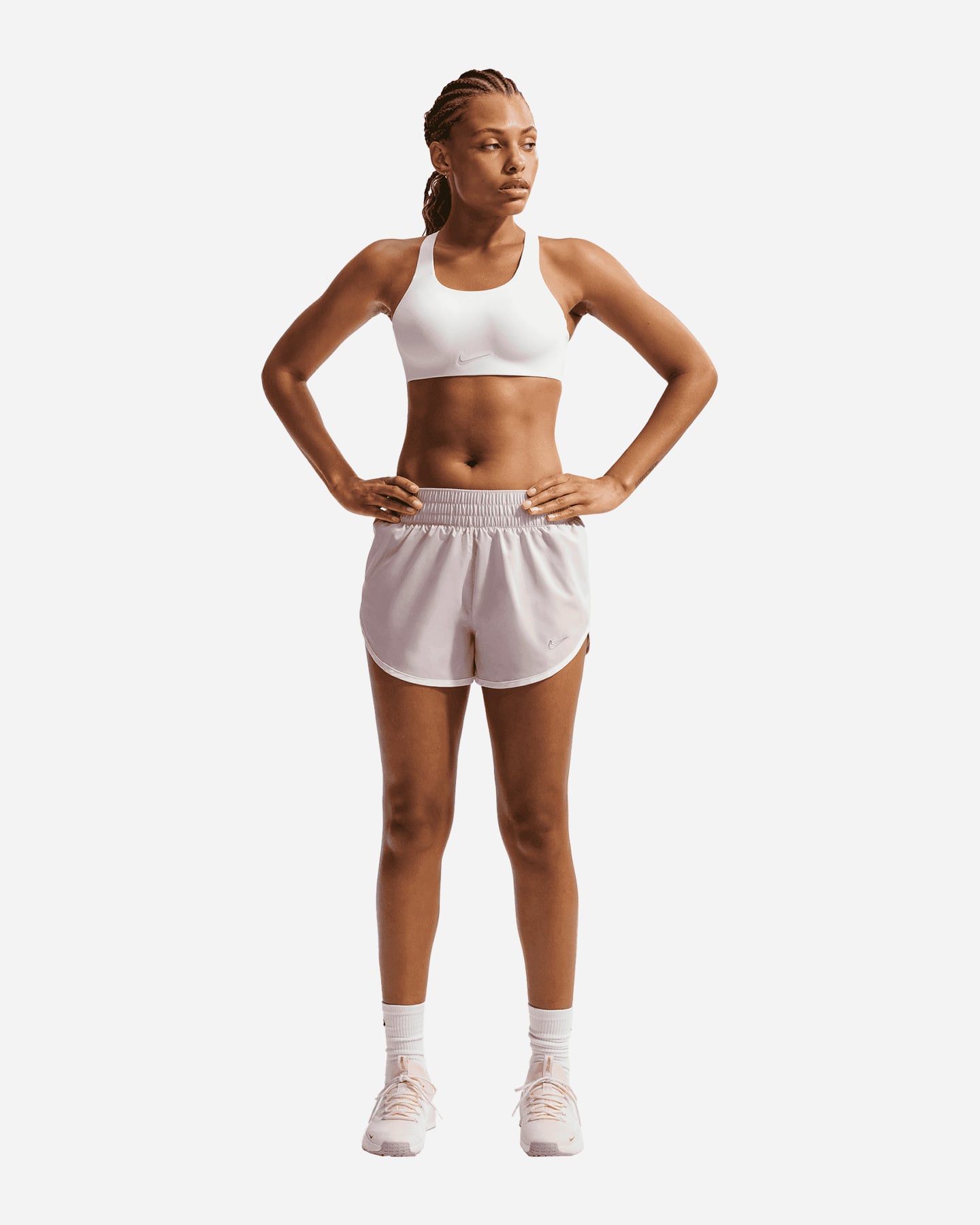 Short training NIKE ONE SWOOSH W - Rosa - 1 | Cisalfa Sport