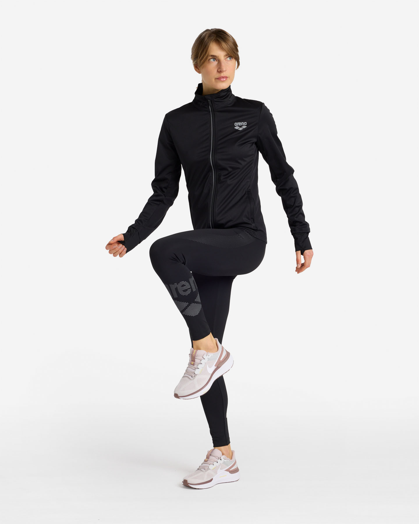 Giacca running ARENA DASHFLOW W - Nero - 2 | Cisalfa Sport