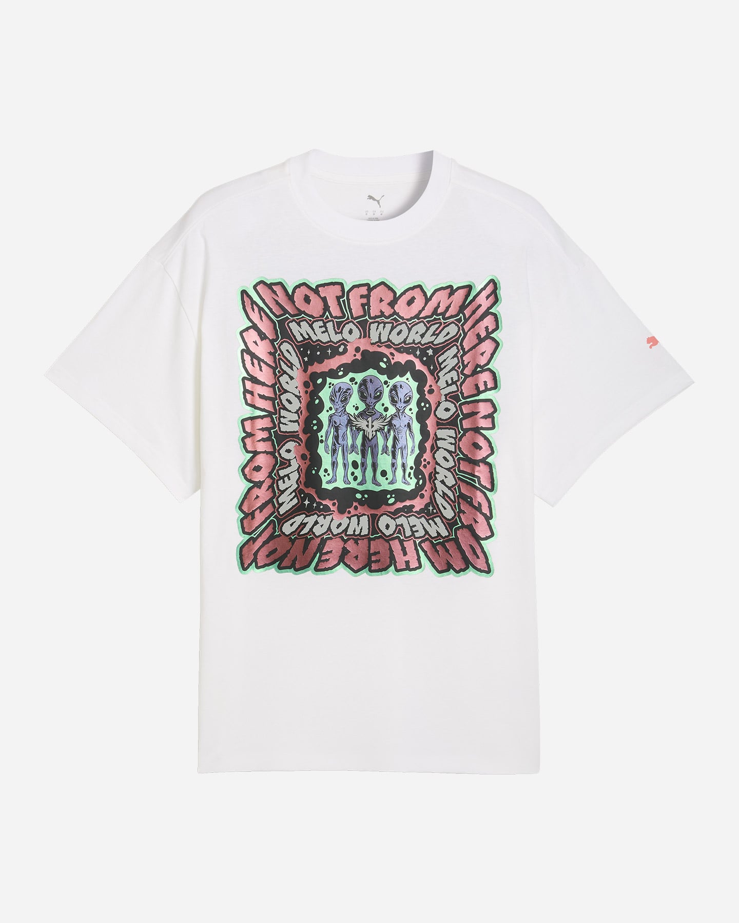 Melo World M - Maglia Basket - Uomo - Bianco