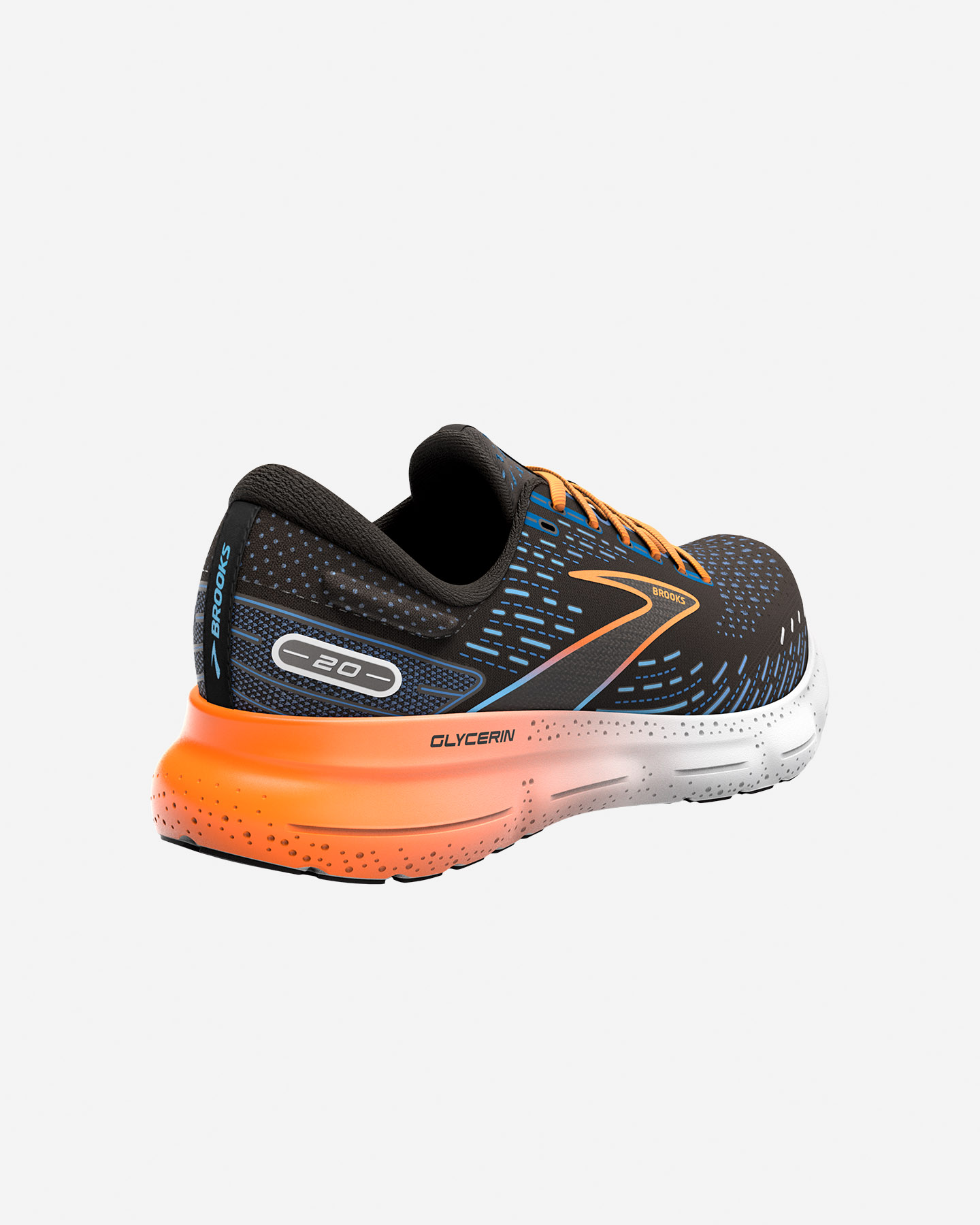 Scarpe running BROOKS GLYCERIN 20 M - Nero - 2 | Cisalfa Sport
