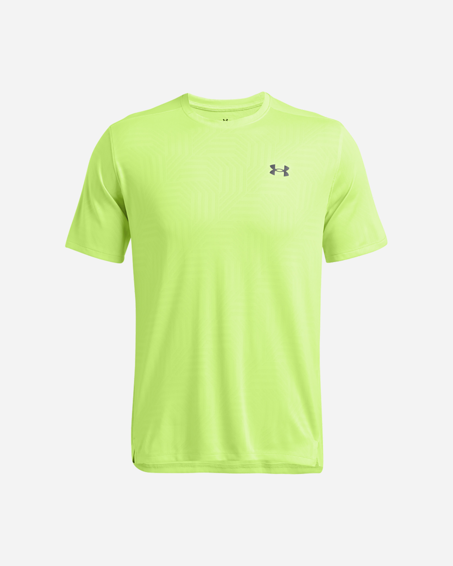 T-shirt training UNDER ARMOUR TECH VENT GEOTESSA M - Verde - 0 | Cisalfa Sport