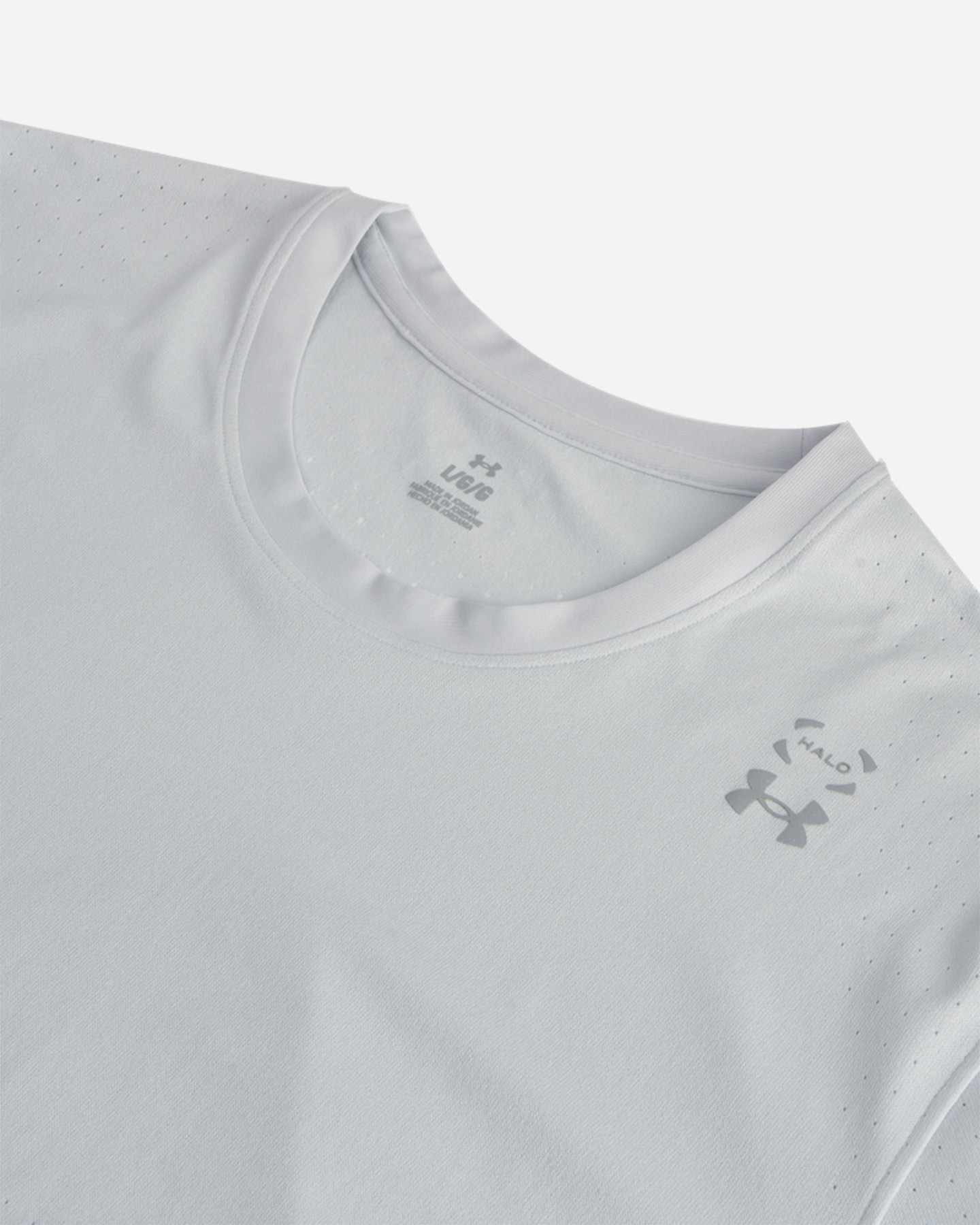 T-shirt training UNDER ARMOUR HALO VENT M - Bianco - 3 | Cisalfa Sport