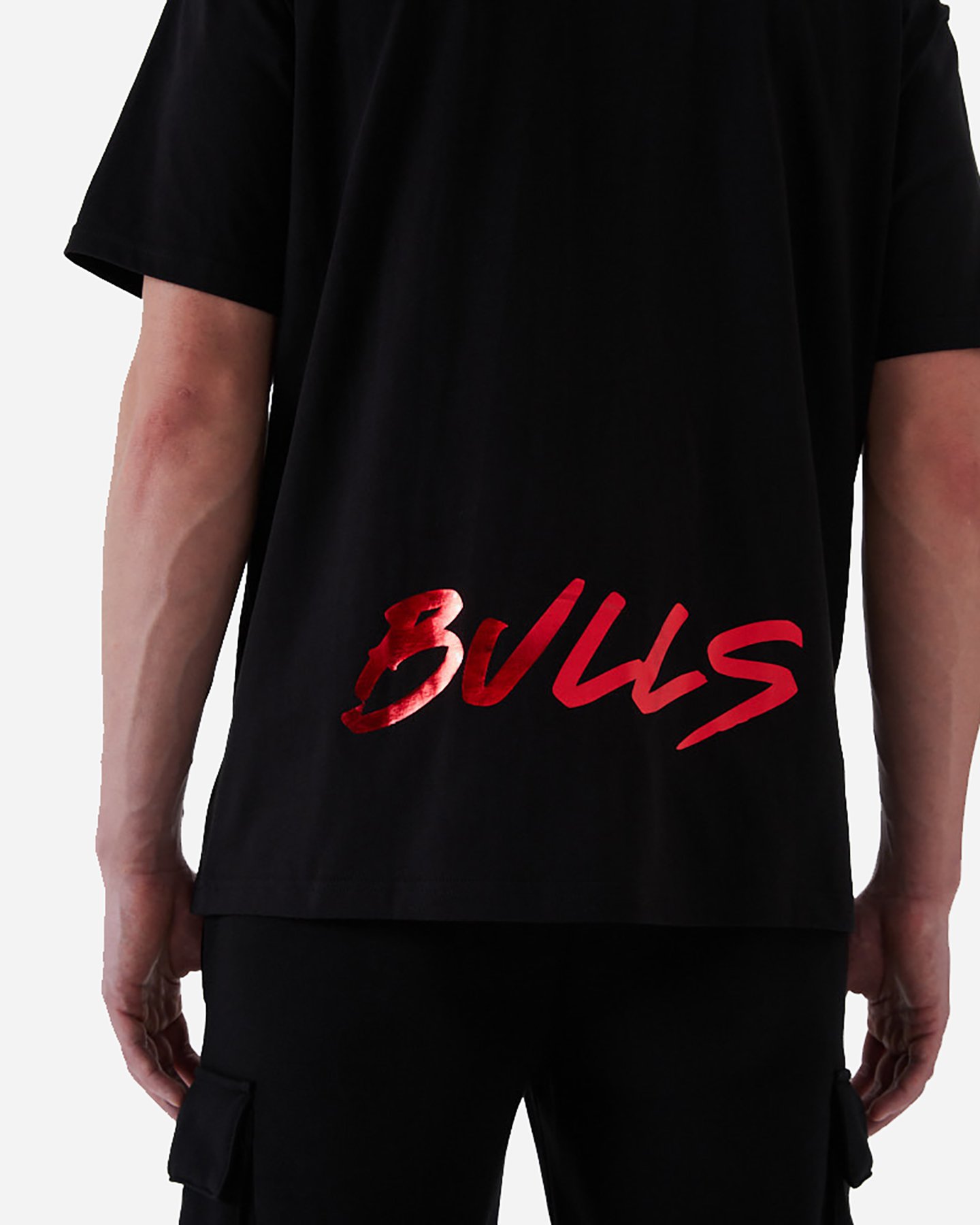T-shirt NEW ERA METALLIC CHICAGO BULLS M - Nero - 3 | Cisalfa Sport
