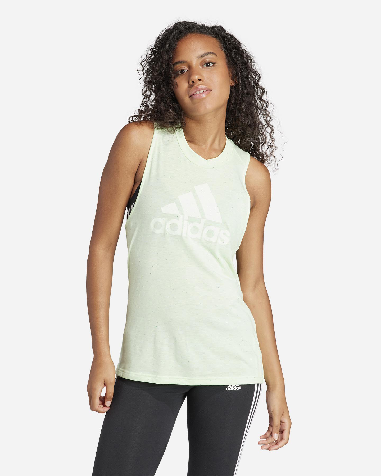 Canotta ADIDAS BIG LOGO W - Verde - 1 | Cisalfa Sport