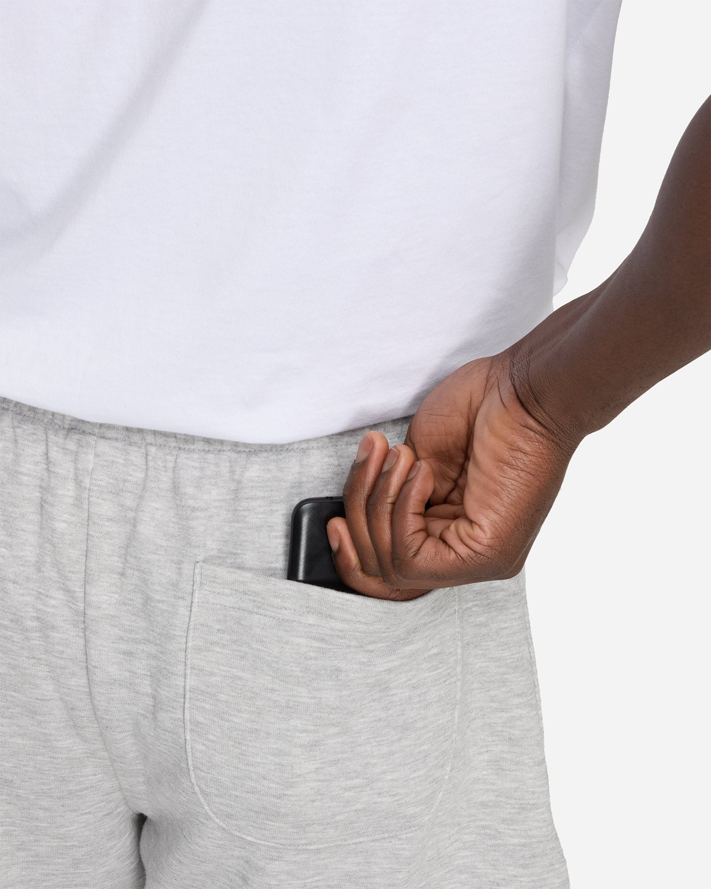 Pantaloncini NEW BALANCE ESSENTIAL SMALL LOGO M - Grigio - 3 | Cisalfa Sport