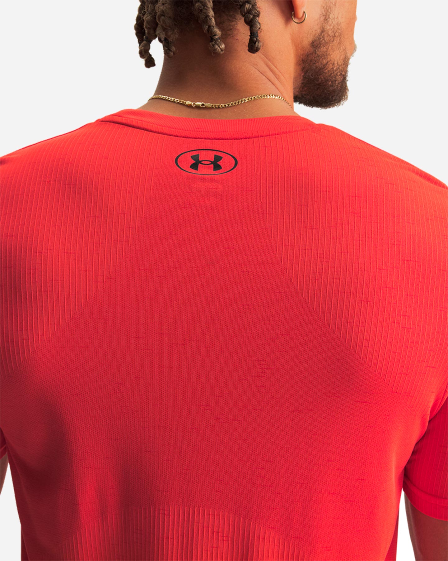 T-shirt training UNDER ARMOUR VANISH SEAMLESS M - Rosso - 2 | Cisalfa Sport