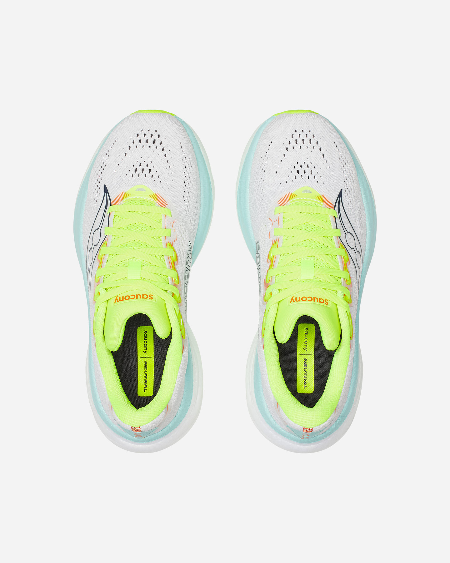 Scarpe running SAUCONY RIDE 19 W - Bianco - 3 | Cisalfa Sport