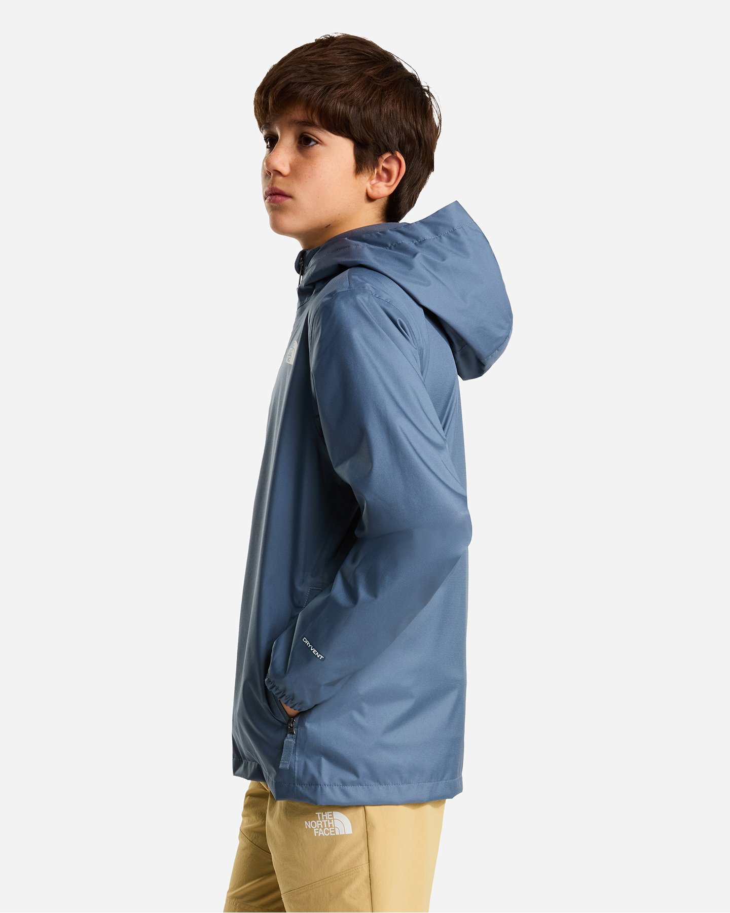 Giubbotto THE NORTH FACE ZIPLINE RAIN JR - Grigio - 3 | Cisalfa Sport