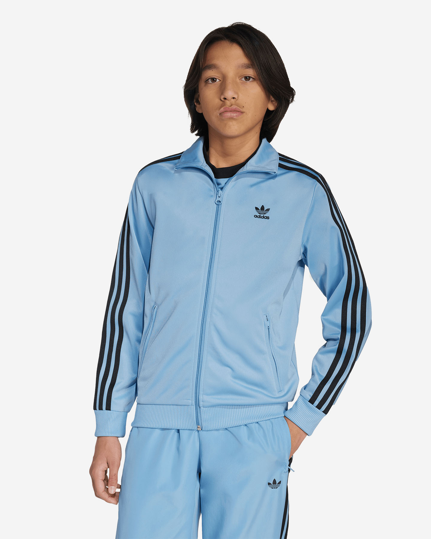 Felpa ADIDAS FIREBIRD JR - Blu - 1 | Cisalfa Sport