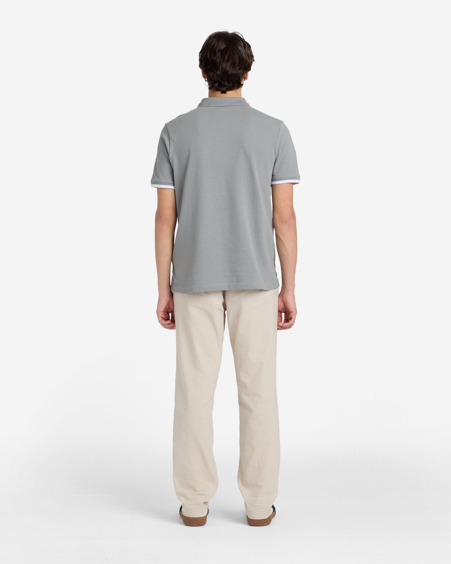 Polo DACK'S ESSENTIAL M - Grigio - 3 | Cisalfa Sport