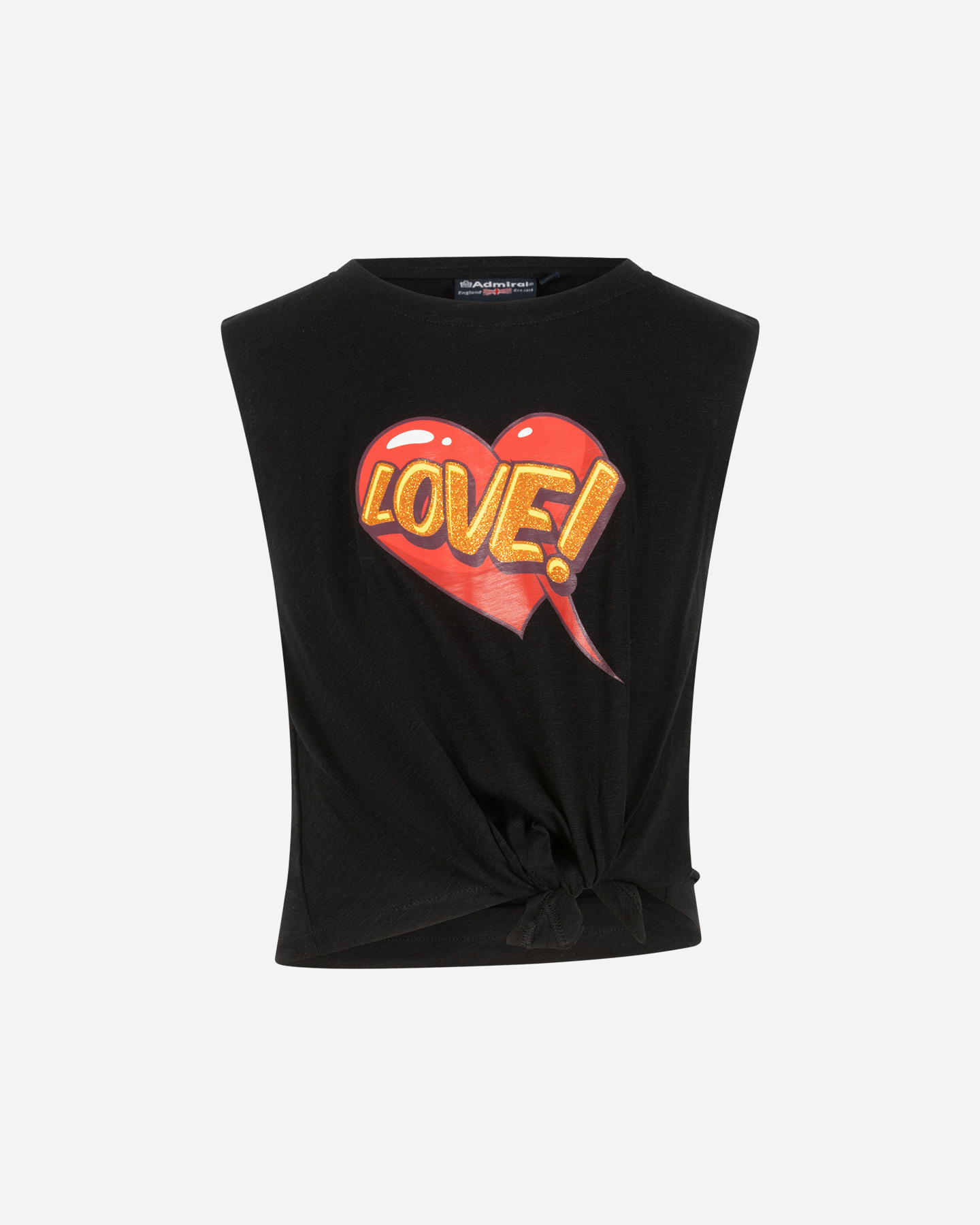 Canotta ADMIRAL LIFESTYLE JR - Nero - 0 | Cisalfa Sport