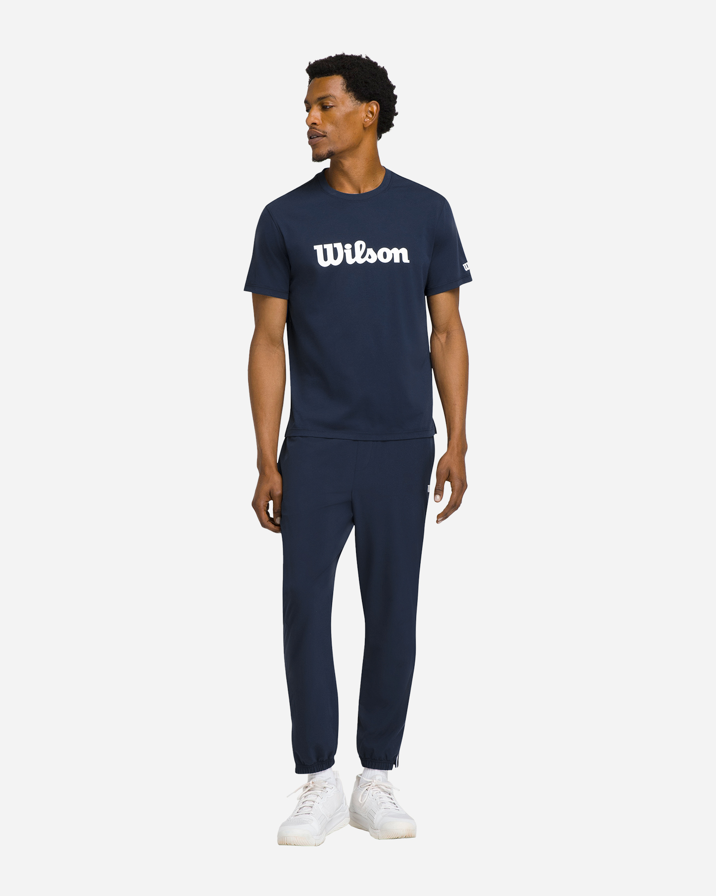 T-shirt tennis WILSON TEAM GRAPHIC M - Blu Navy - 2 | Cisalfa Sport