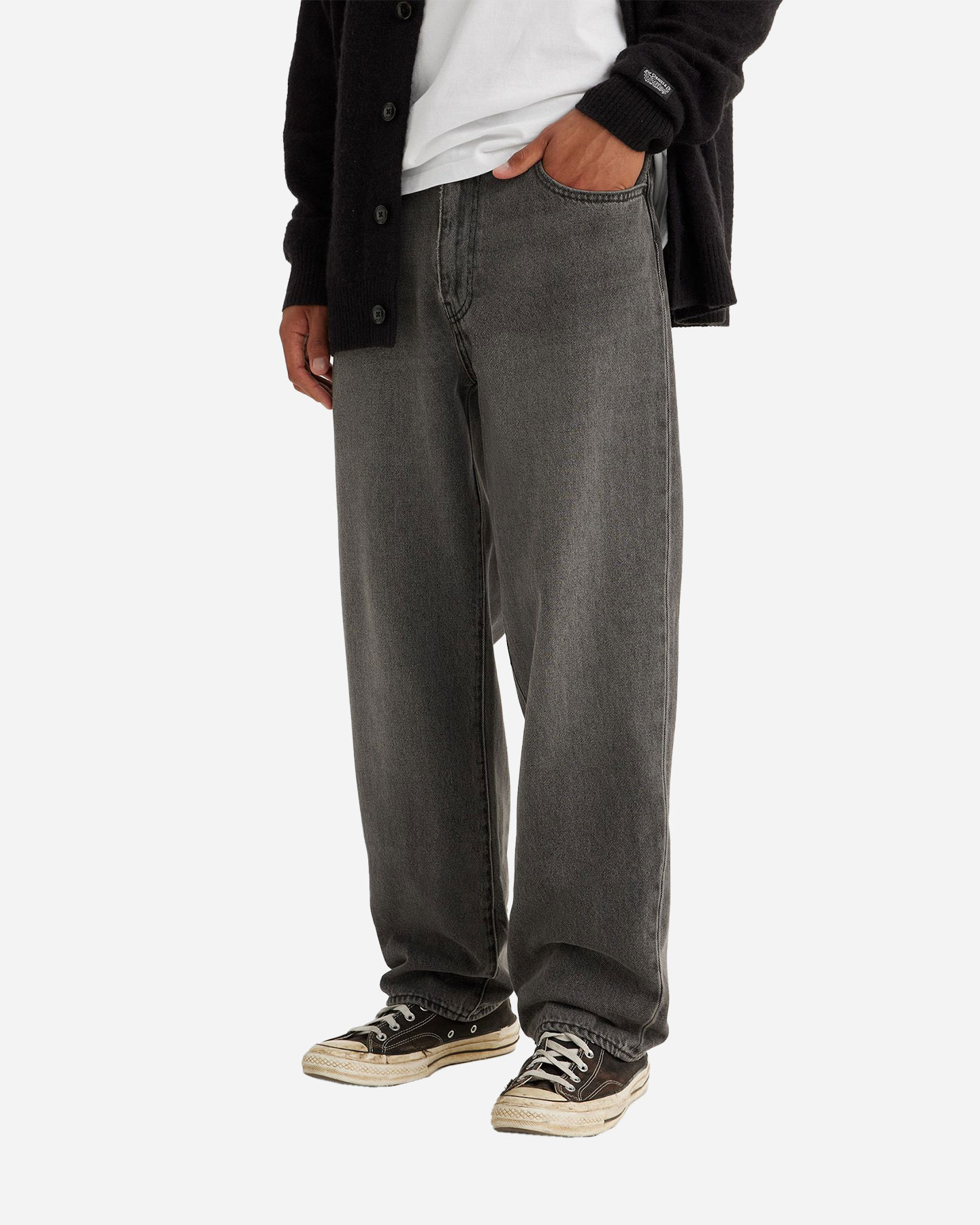 Jeans LEVI'S 568 LOOSE STRAIGHT M - Nero - 5 | Cisalfa Sport