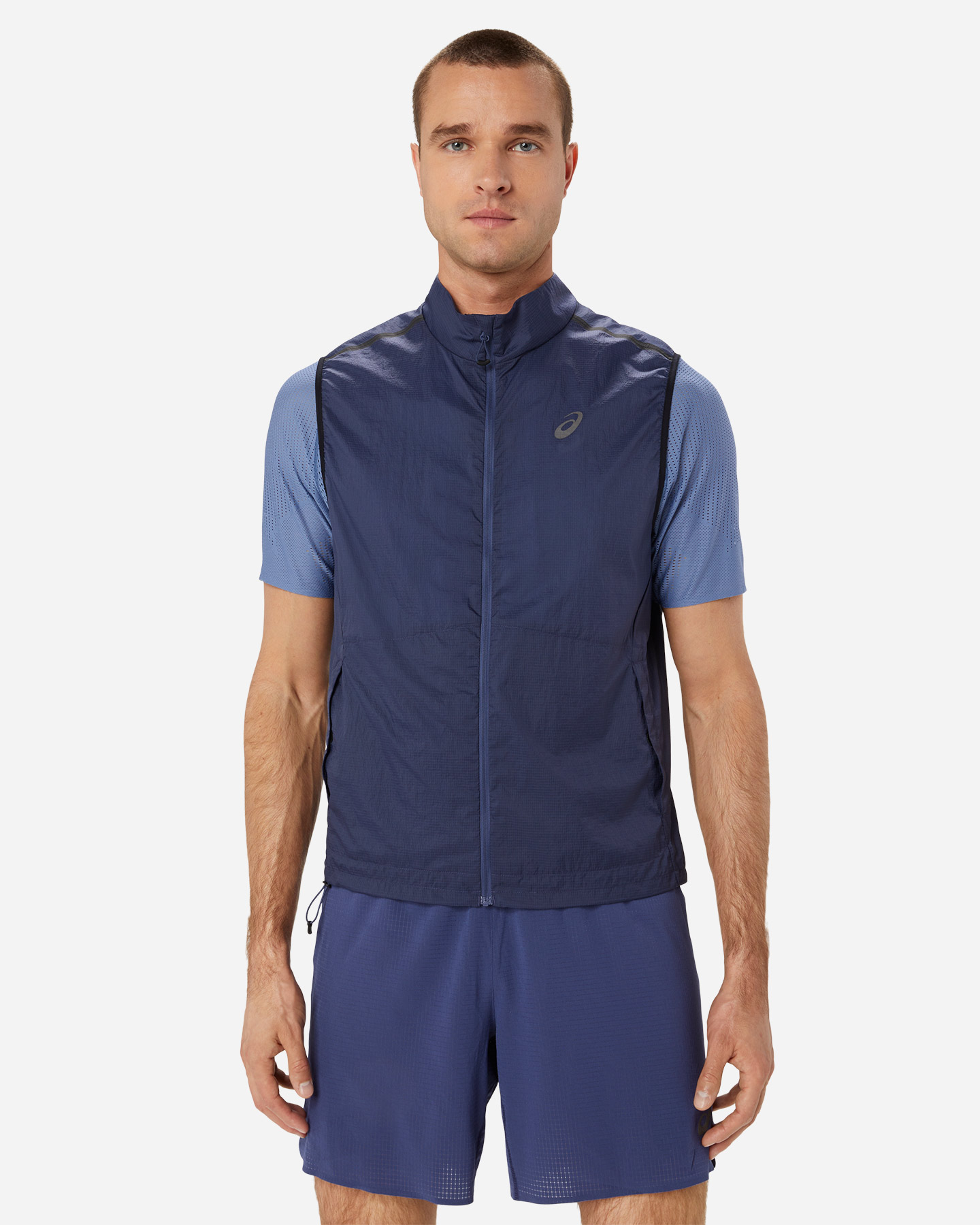 Giacca running ASICS METARUN PACKABLE M - Blu - 0 | Cisalfa Sport