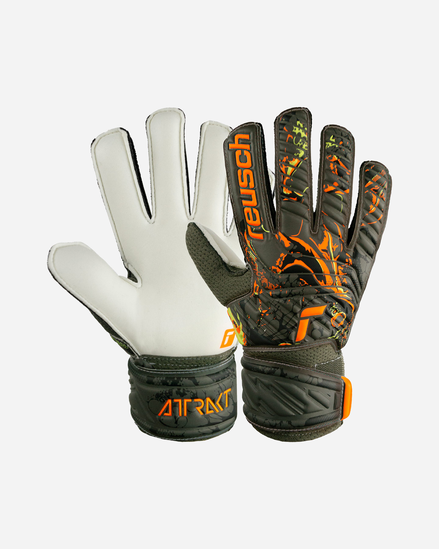 Guanti portiere REUSCH ATTRAKT SOLID  - Color mix - 0 | Cisalfa Sport