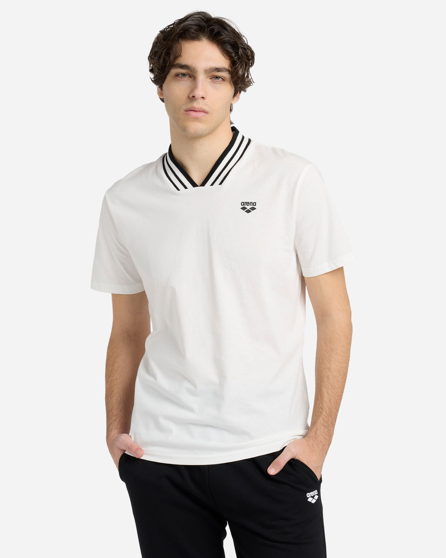 T-shirt ARENA ATHLETIC PROGRESS M - Bianco - 1 | Cisalfa Sport