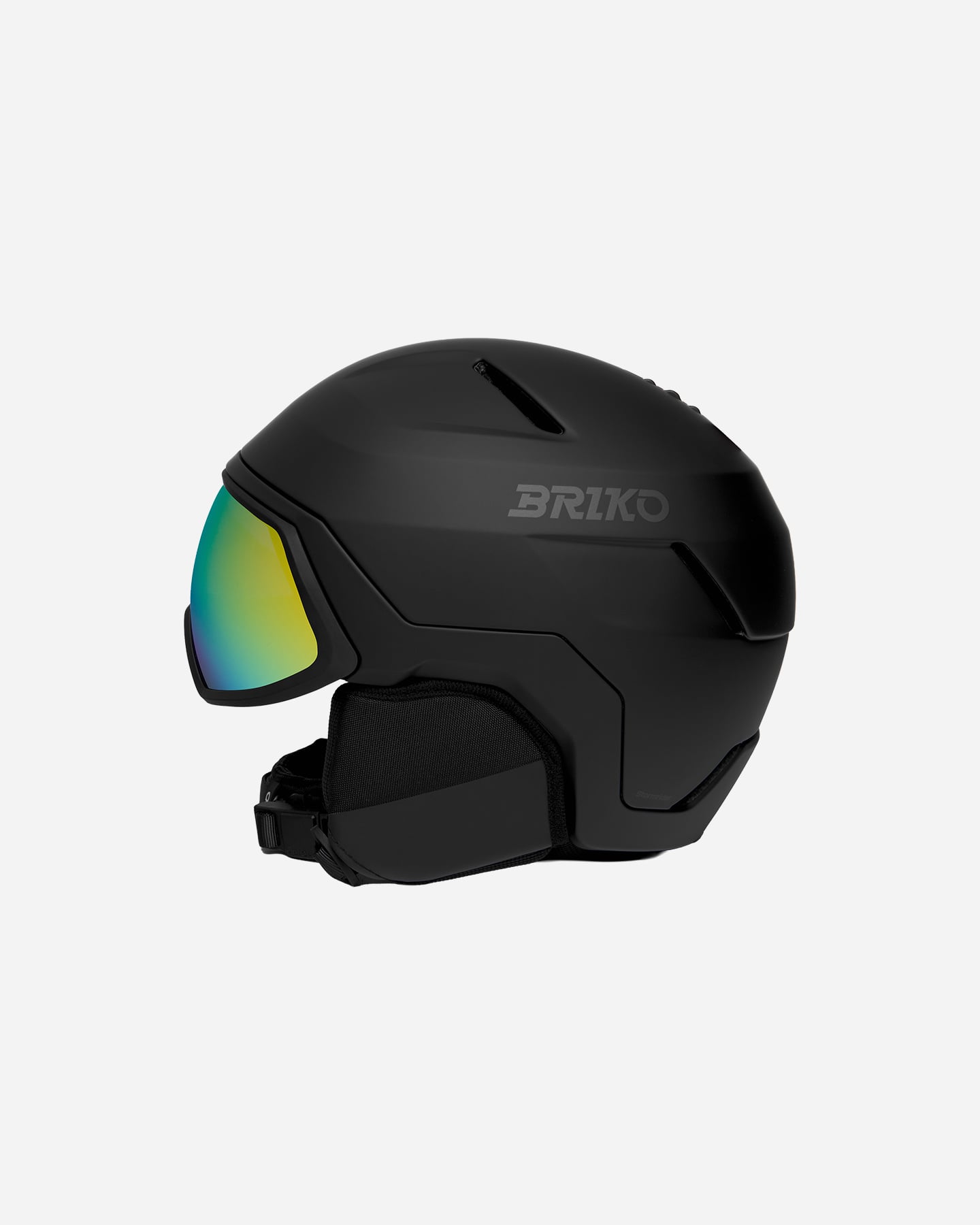 Casco sci BRIKO STORMRIDER VISOR M - Nero - 1 | Cisalfa Sport