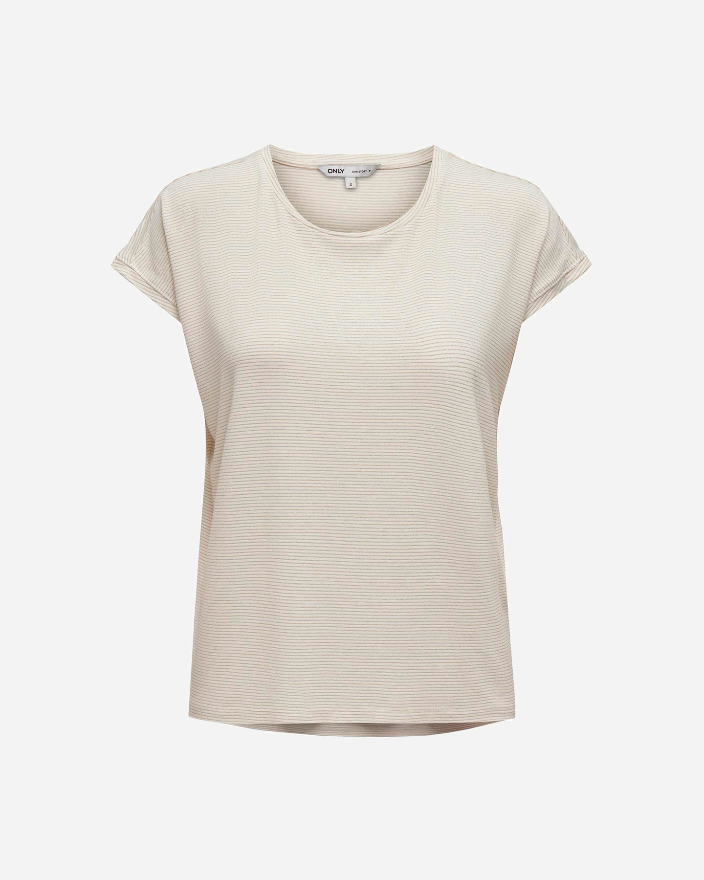 T-shirt ONLY CLAUDIA W - Grigio - 0 | Cisalfa Sport