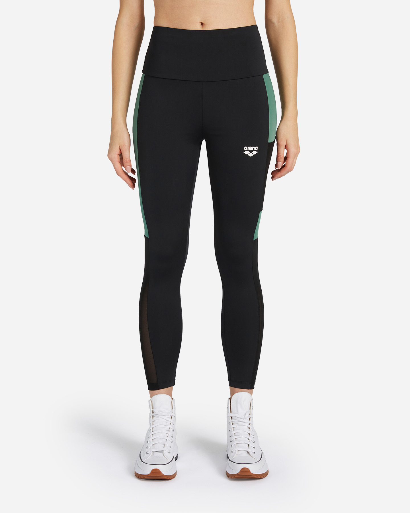 Leggings ARENA HIGH RISE W - Nero - 0 | Cisalfa Sport