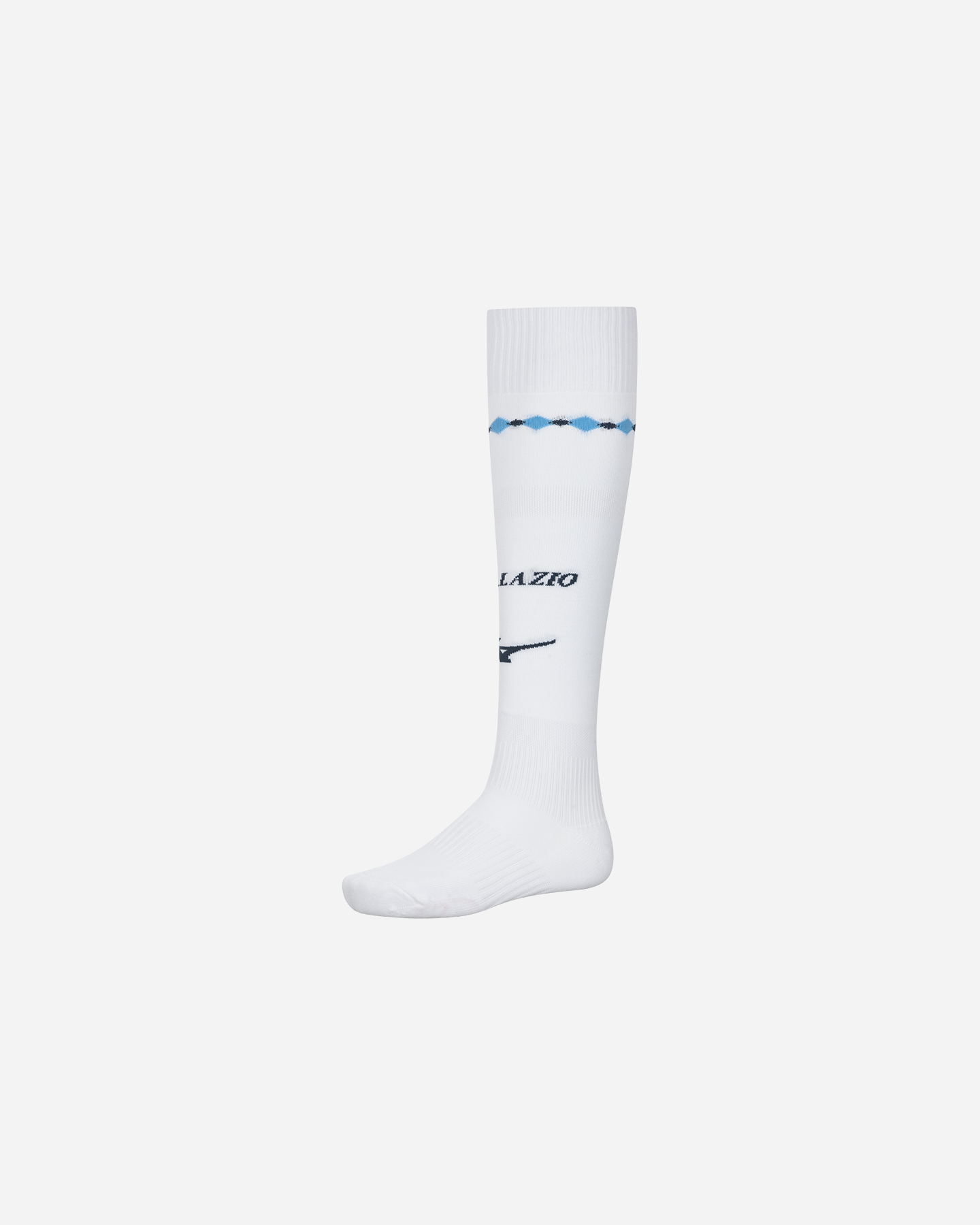 Calzettoni calcio ufficiali MIZUNO LAZIO HOME 25-26 JR - Bianco - 1 | Cisalfa Sport