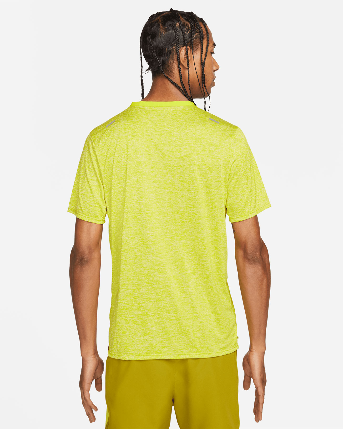 T-shirt running NIKE DRI FIT RISE 365 M - Verde - 1 | Cisalfa Sport