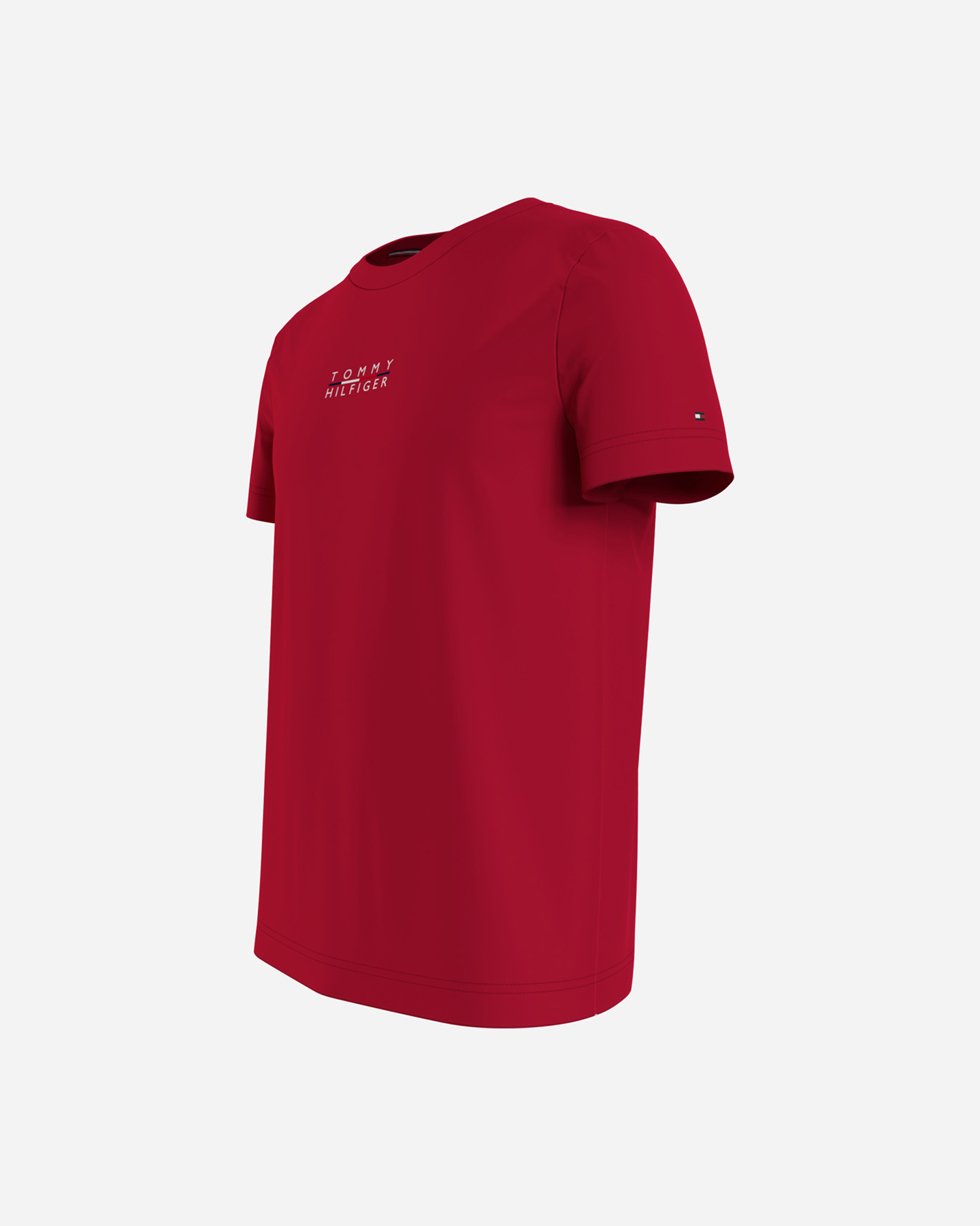 T-shirt TOMMY HILFIGER SQUARE LOGO M - Rosso - 1 | Cisalfa Sport