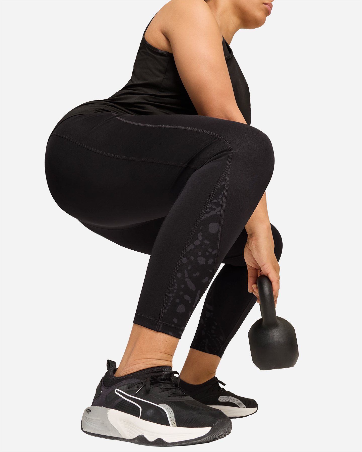 Leggings PUMA HYPERNATURAL W - Nero - 3 | Cisalfa Sport