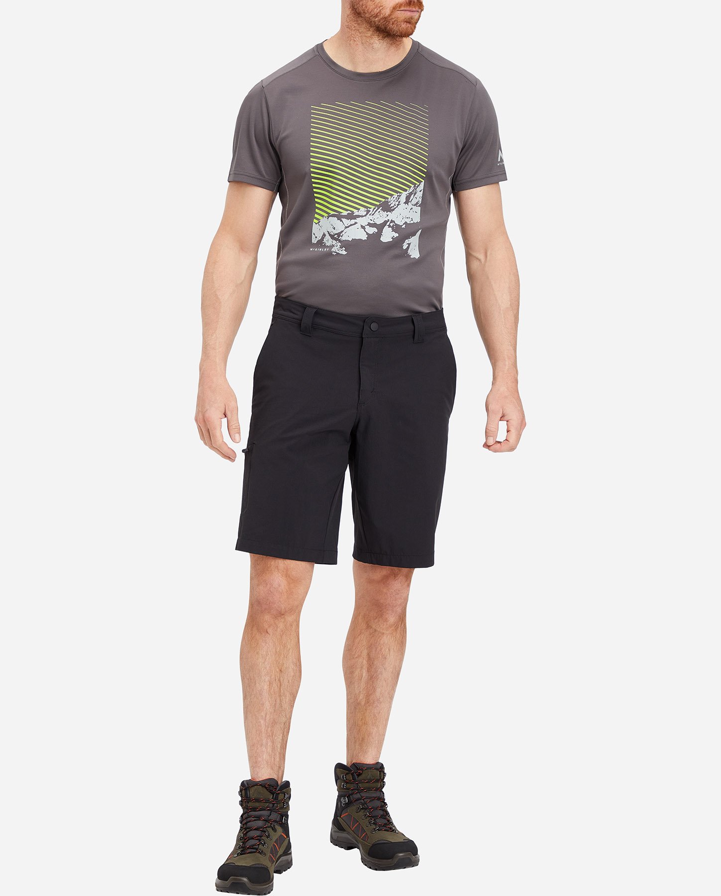 Pantaloncini MCKINLEY CAMERON II M - Nero - 4 | Cisalfa Sport