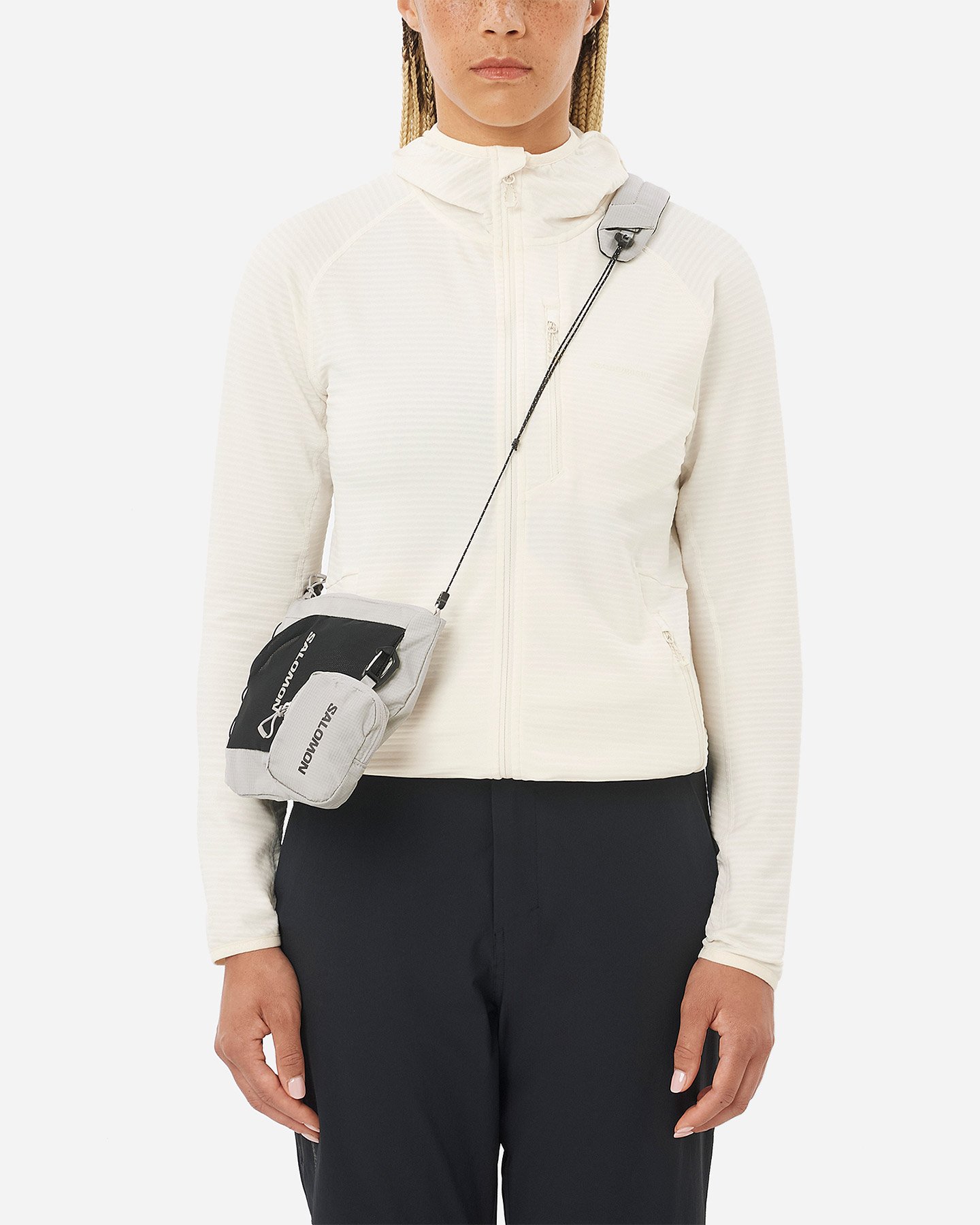 Pile SALOMON ESSENTIAL LIGHTWARM W - Bianco - 2 | Cisalfa Sport