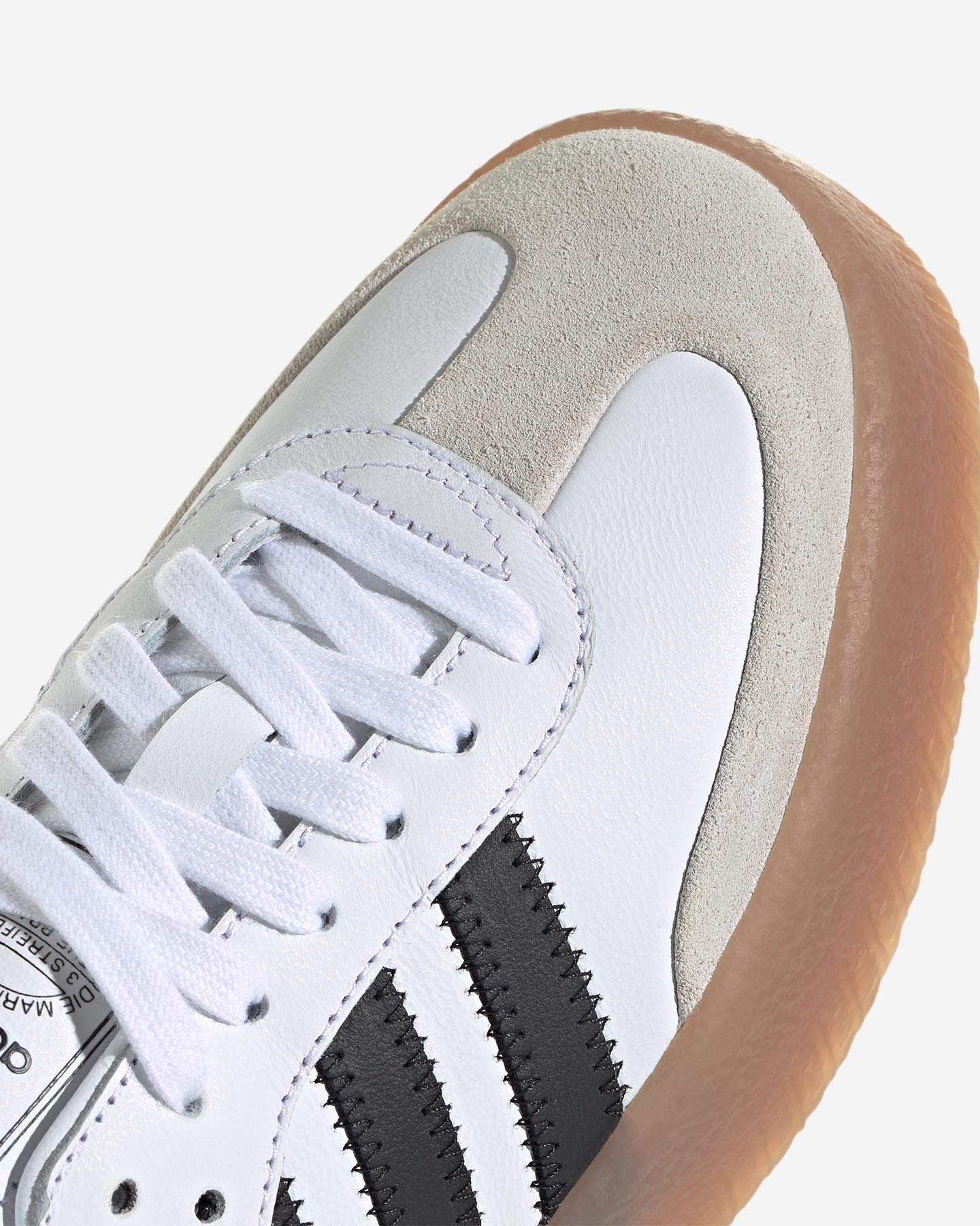 Scarpe sneakers ADIDAS SAMBAE W - Bianco - 5 | Cisalfa Sport