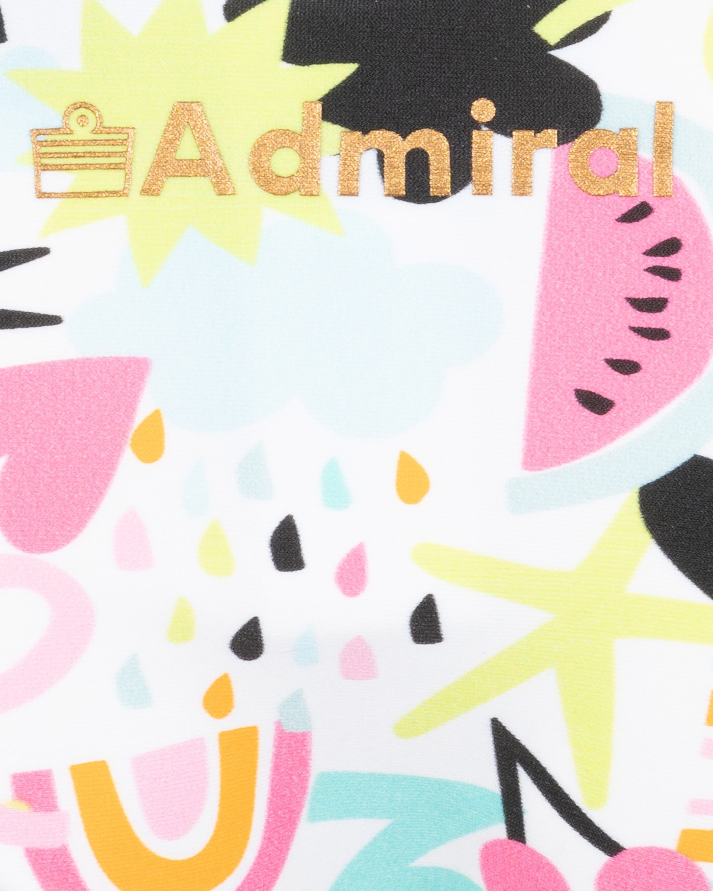 Bikini ADMIRAL MULTICOLOR JR - Bianco - 2 | Cisalfa Sport