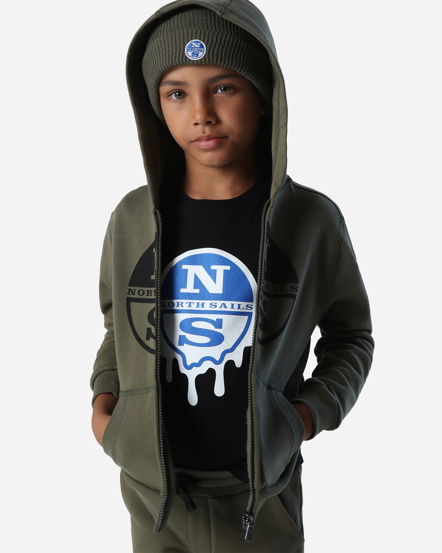 Felpa NORTH SAILS PLOGO FZ JR - 2 | Cisalfa Sport