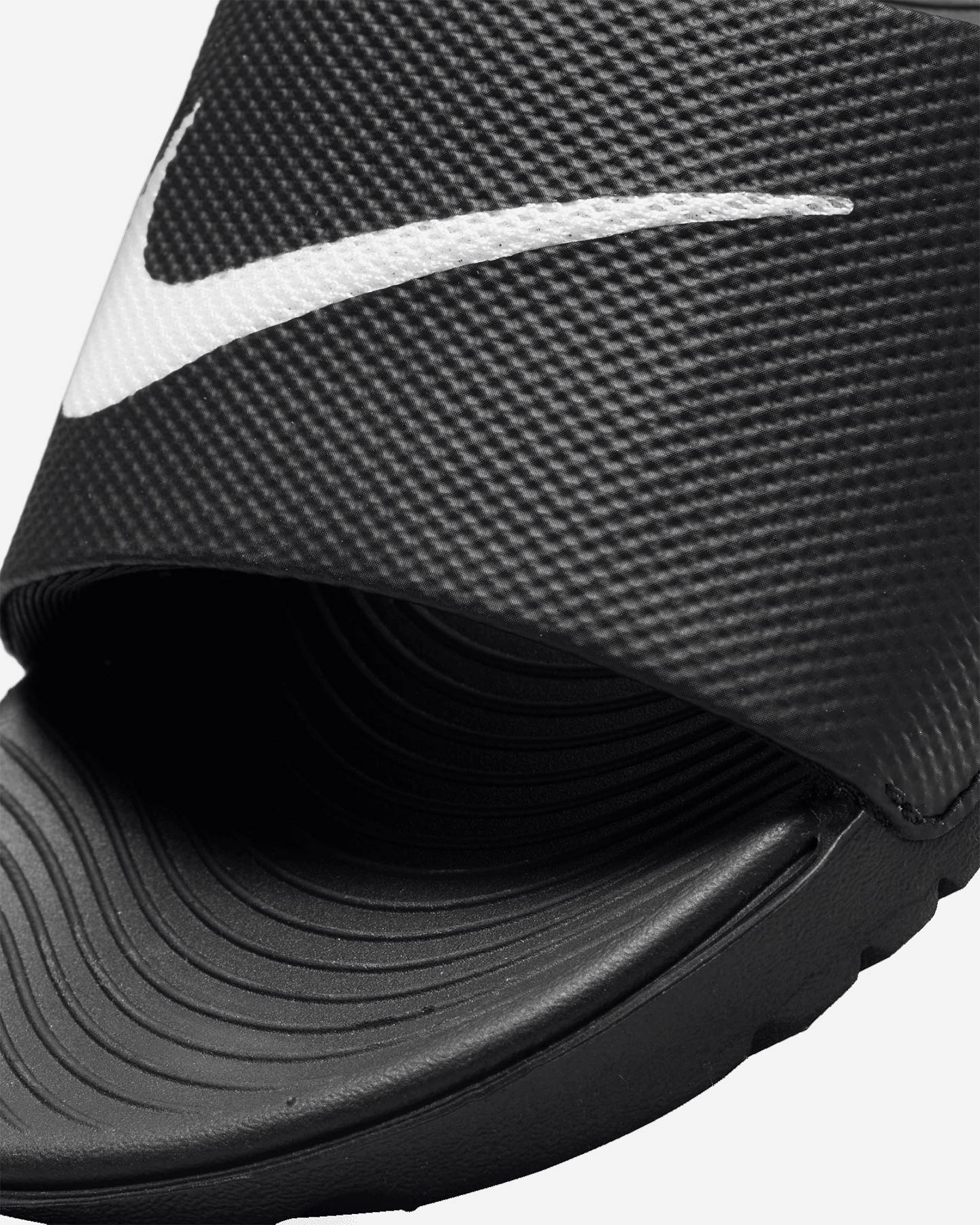 Ciabatte NIKE KAWA GS JR - Nero - 5 | Cisalfa Sport