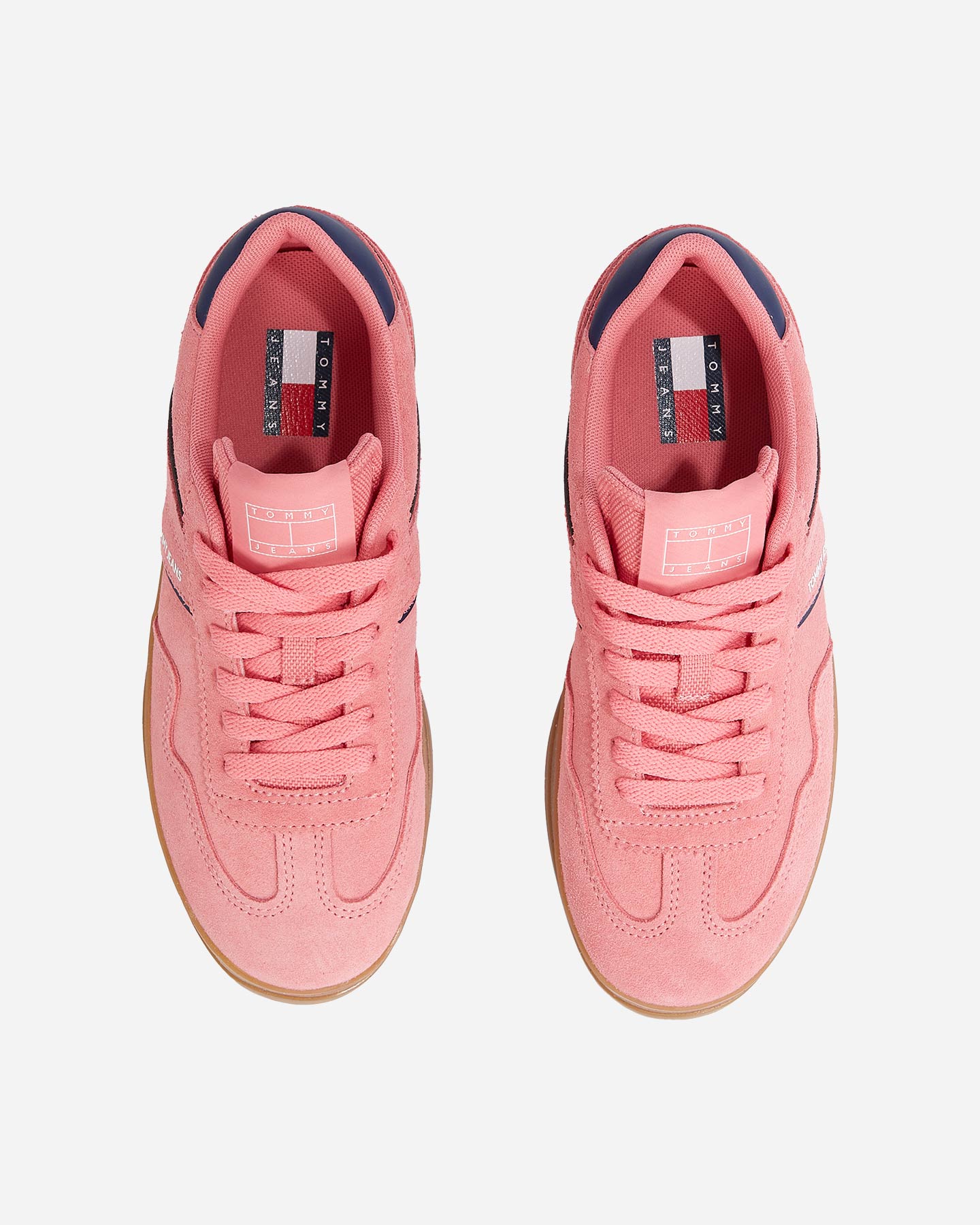 Scarpe sneakers TOMMY HILFIGER THE GREENWICH SUEDE W - Rosa - 2 | Cisalfa Sport