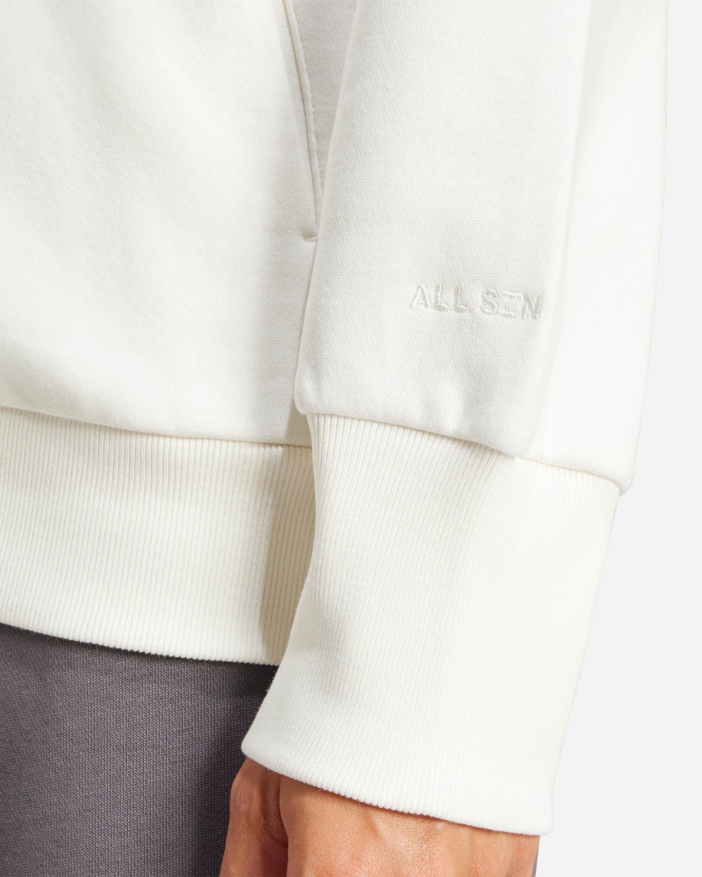 Felpa ADIDAS SZN W - Bianco - 4 | Cisalfa Sport