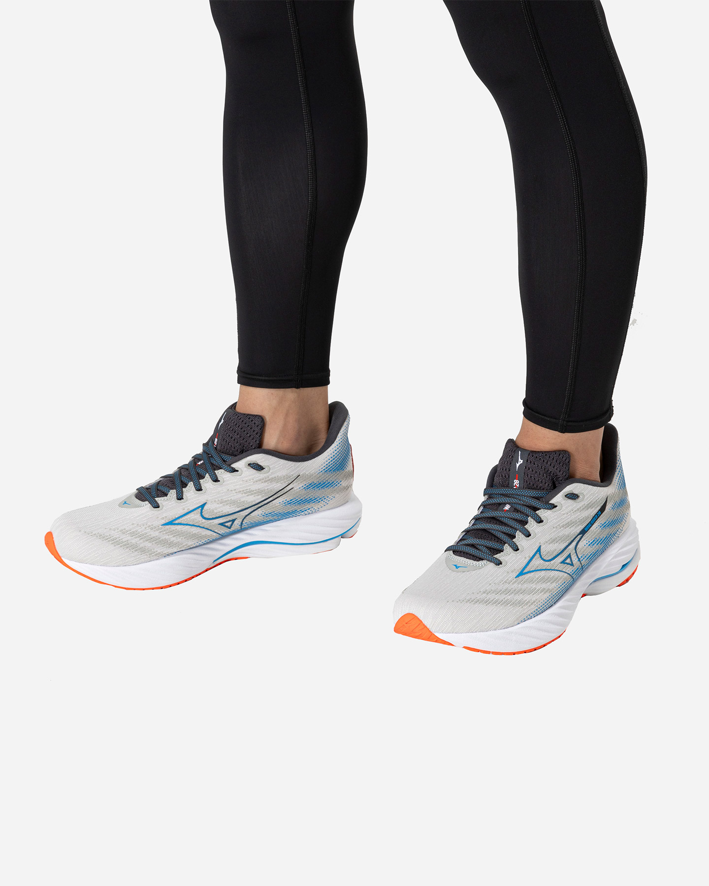 Scarpe running MIZUNO WAVE RIDER 28 M - Grigio - 5 | Cisalfa Sport