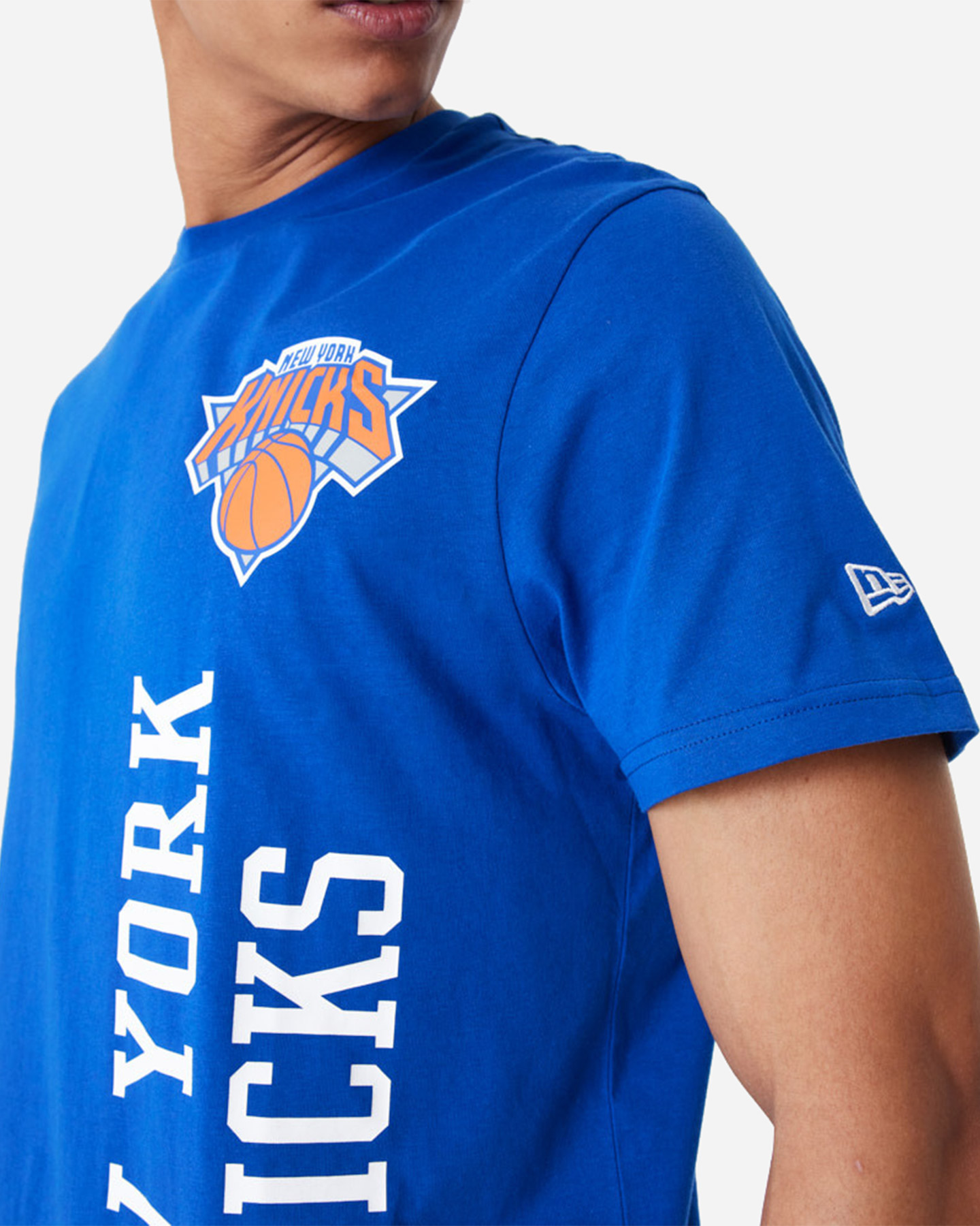 T-shirt NEW ERA TEAM COLOUR NEW YORK KNIKS M - Blu - 2 | Cisalfa Sport