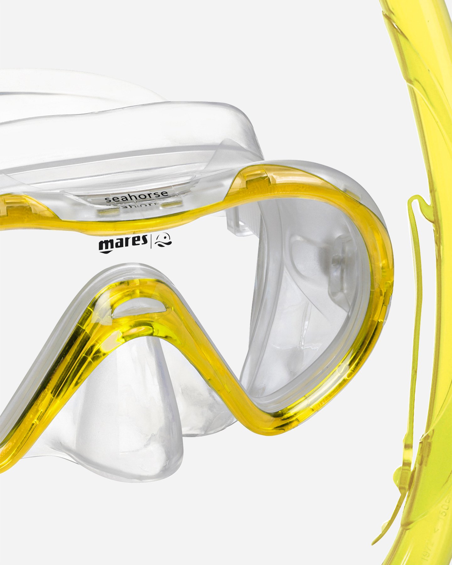 Kit snorkeling MARES SEAHORSE JR - Giallo - 1 | Cisalfa Sport