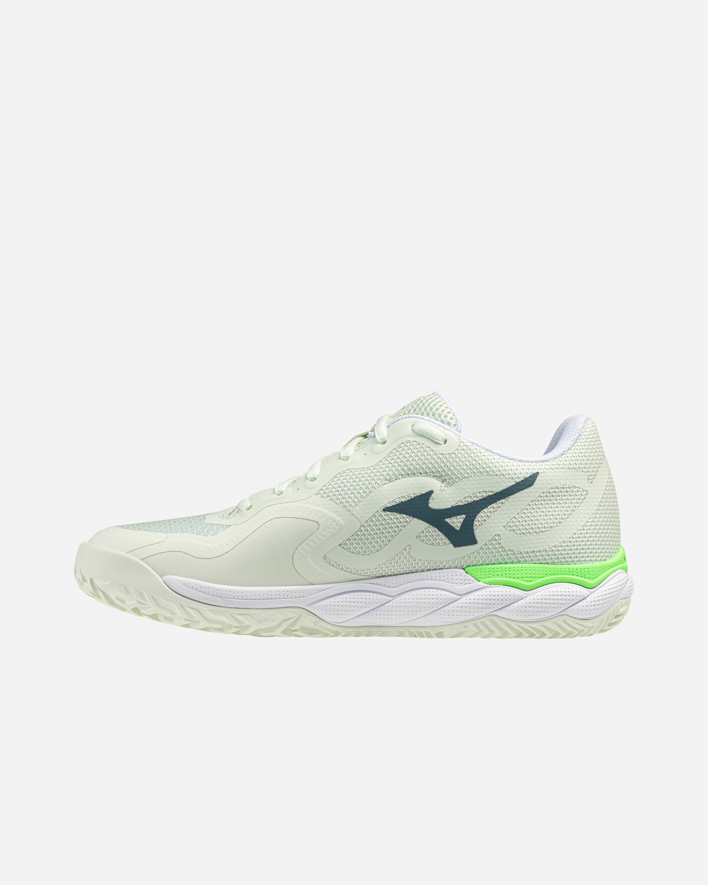 Scarpe padel MIZUNO WAVE ENFORCE COURT PADEL W - Verde - 4 | Cisalfa Sport