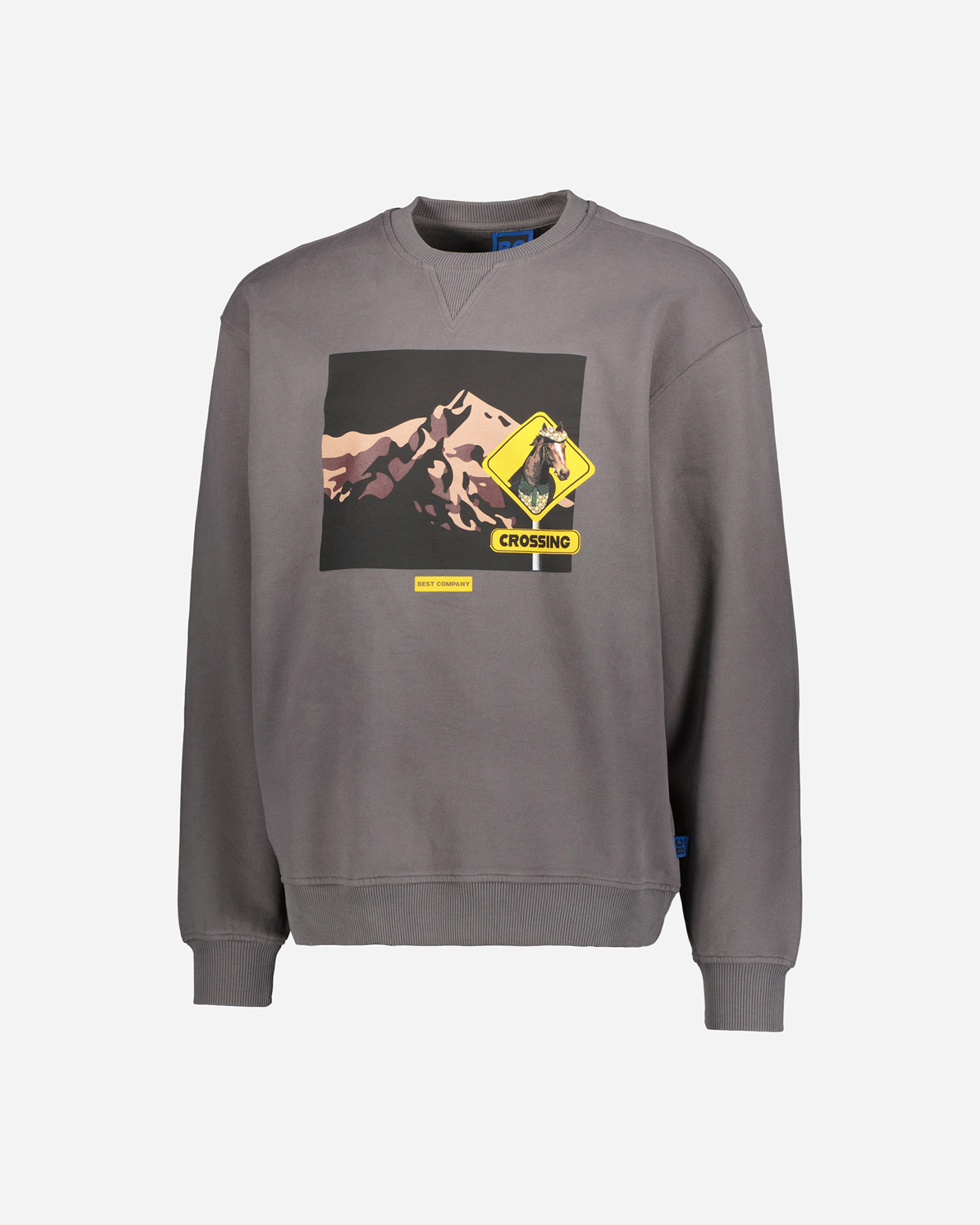 Felpa BEST COMPANY CLASSIC M - Grigio - 5 | Cisalfa Sport